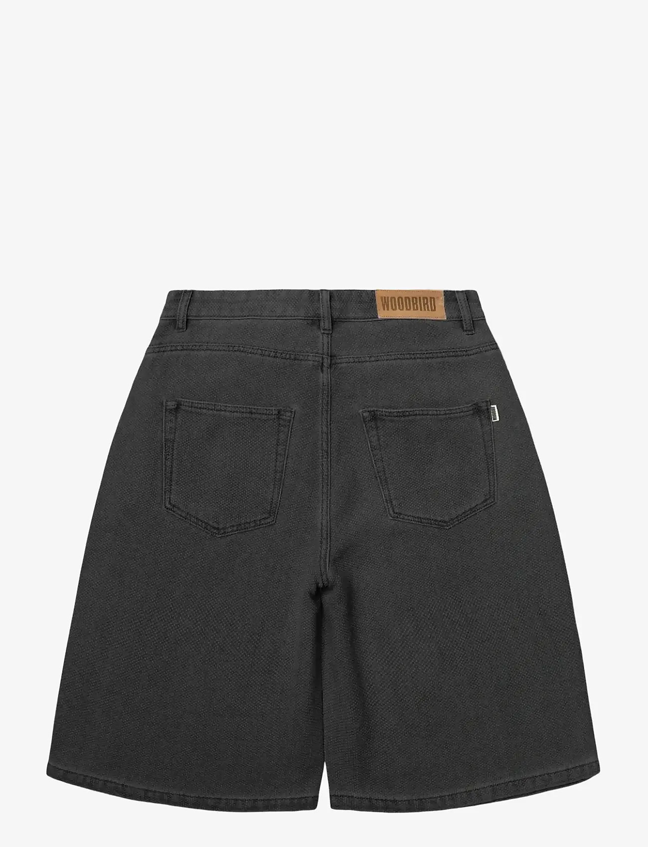 Woodbird - WBYuto Punch Shorts - jorts - black - 1