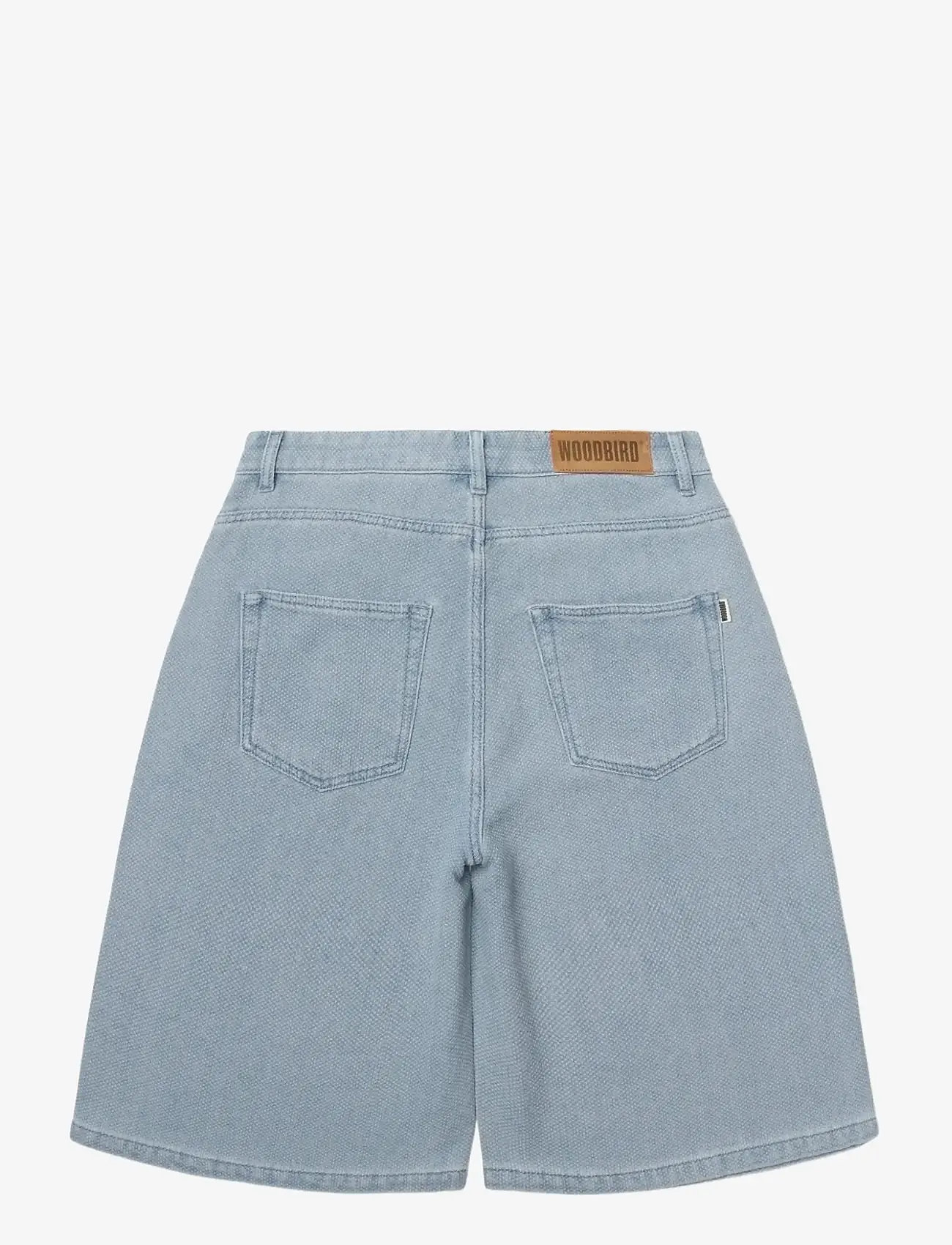 Woodbird - WBYuto Punch Shorts - jorts - light blue - 2