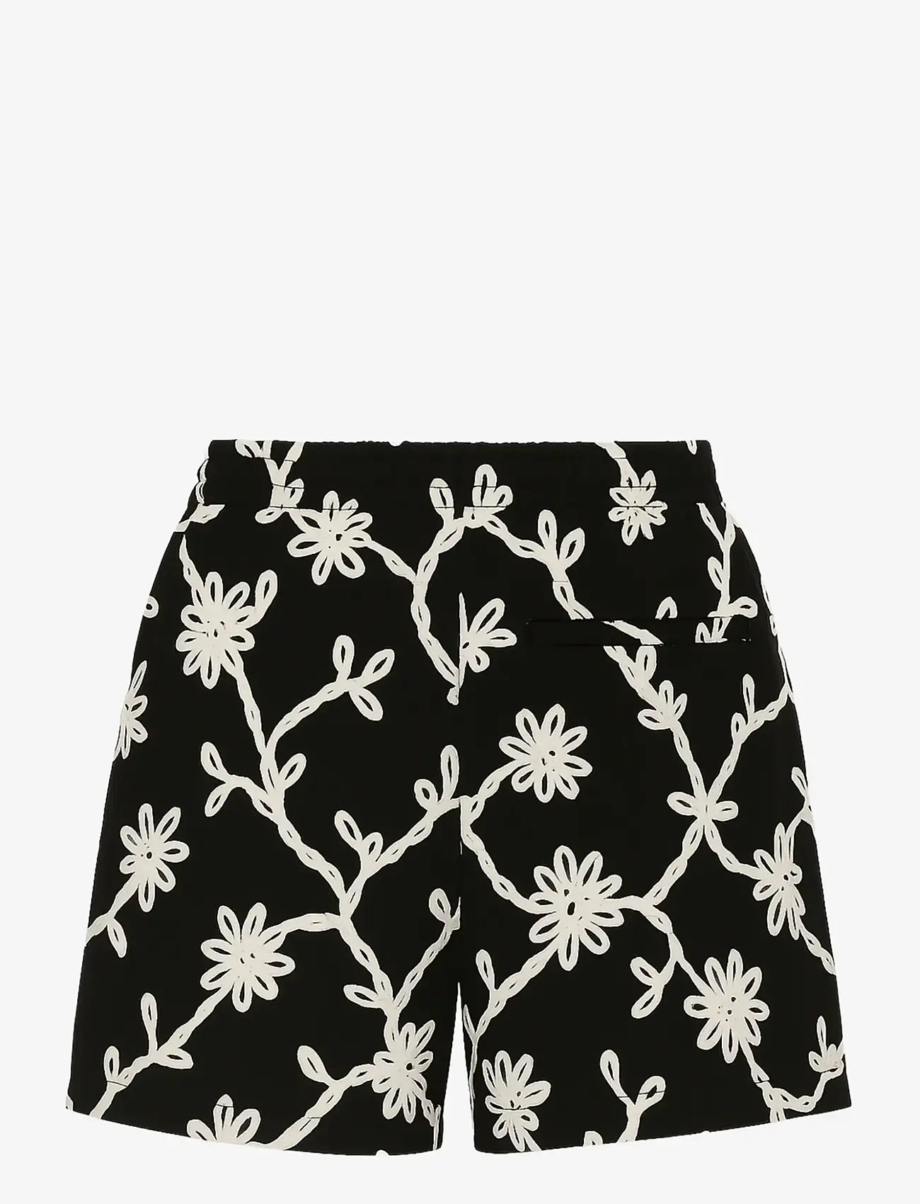 Woodbird - WBBommy Bind Shorts - casual shorts - black - 1