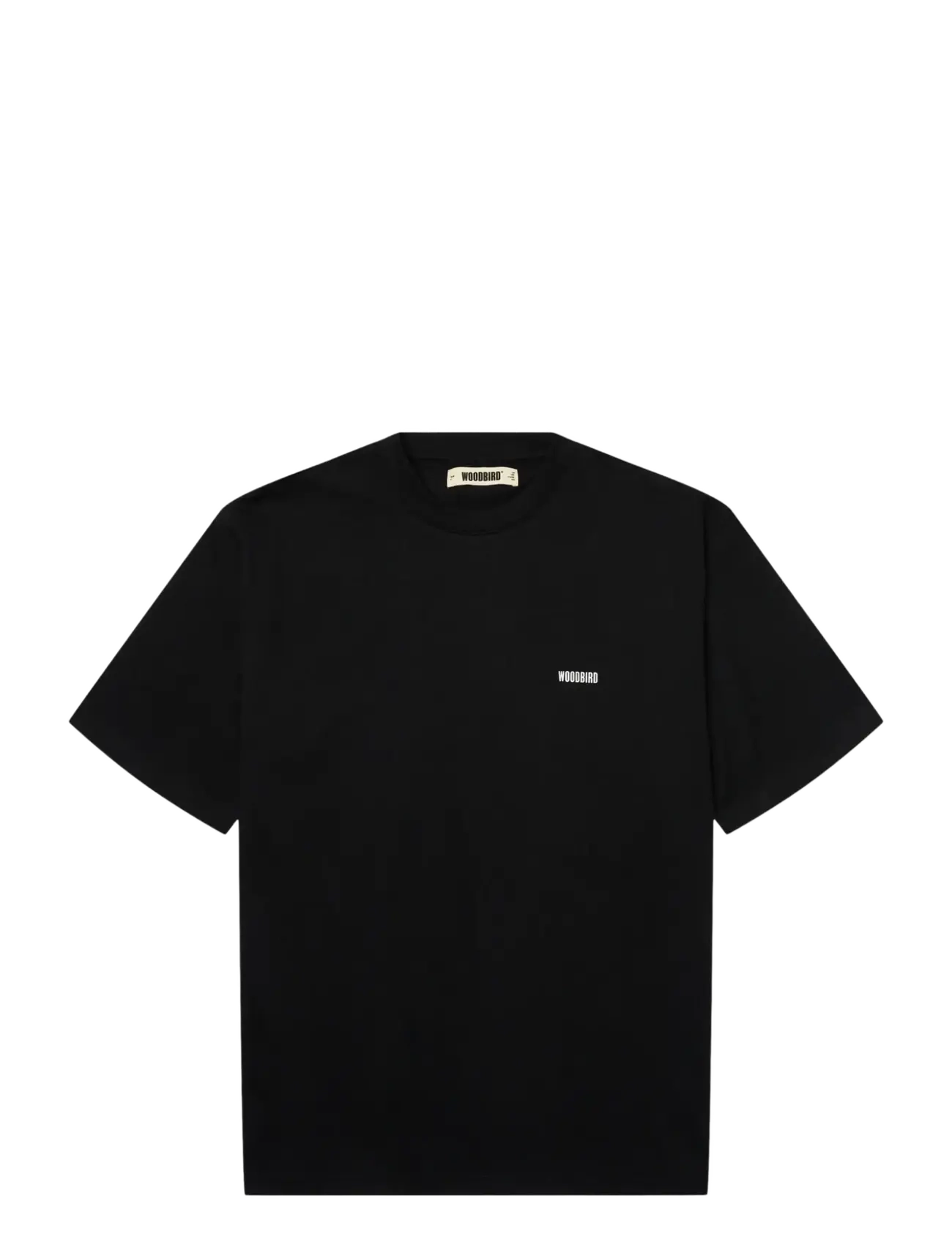 WOODBIRD Wbbaine Octo Tee Schwarz - M - Herren