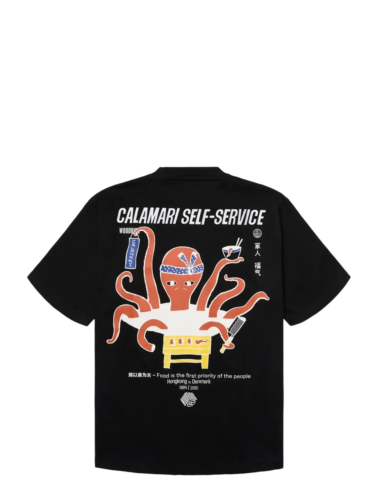 Woodbird - WBBaine Octo Tee - kurzärmelig - black - 2
