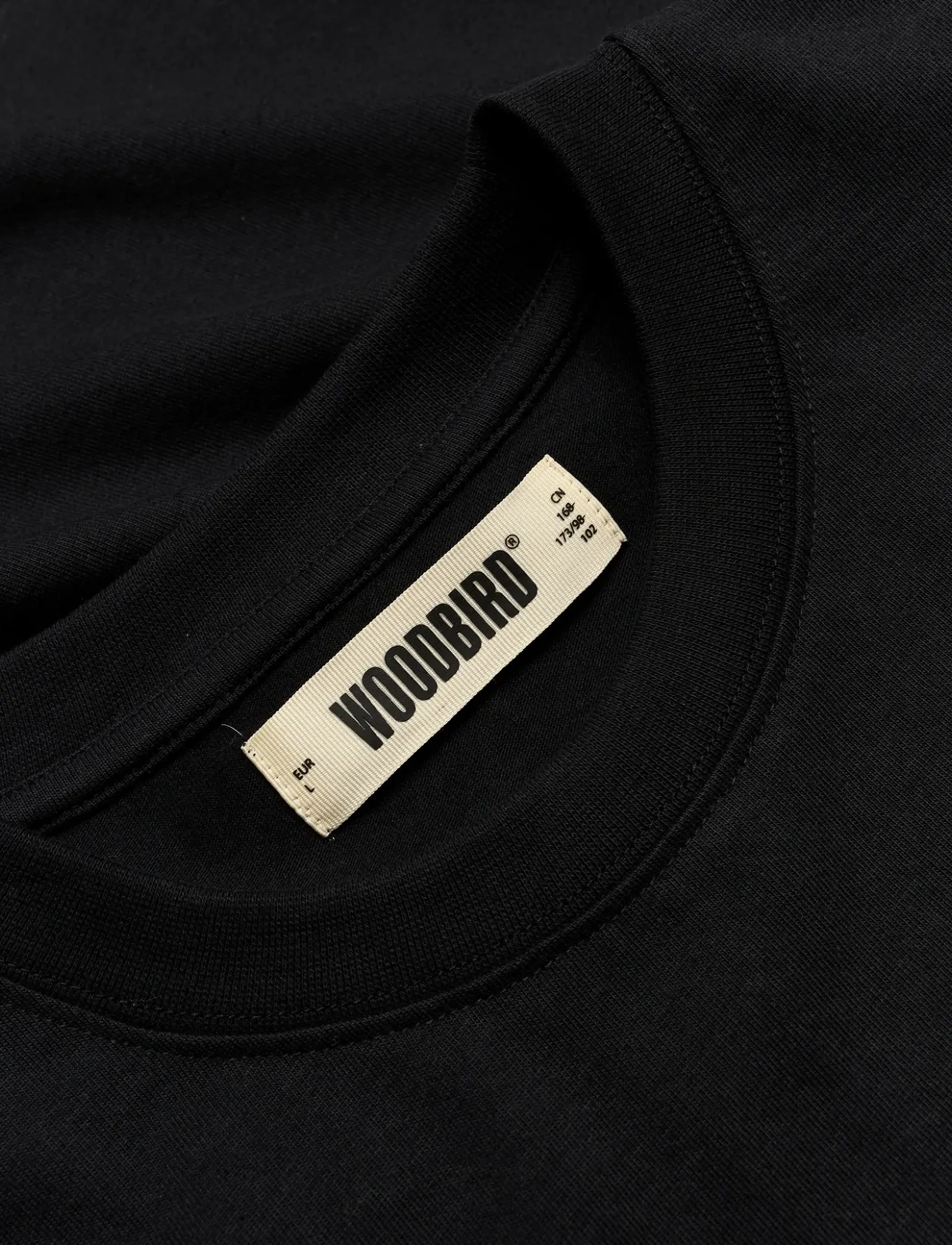 Woodbird - WBBaine Octo Tee - kurzärmelig - black - 5