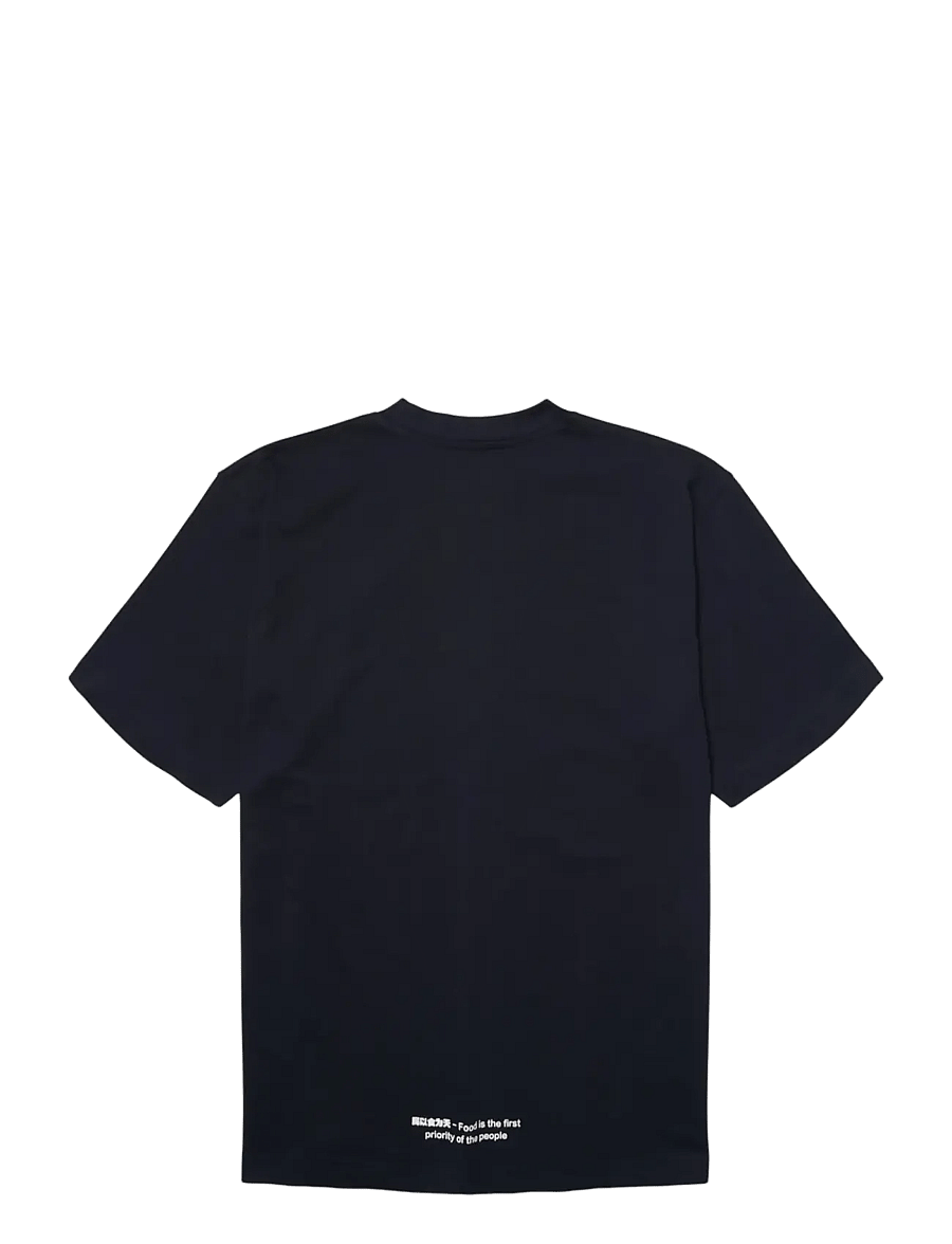 Woodbird - WBBaine Cube Tee - lühikeste varrukatega t-särgid - dark navy - 2
