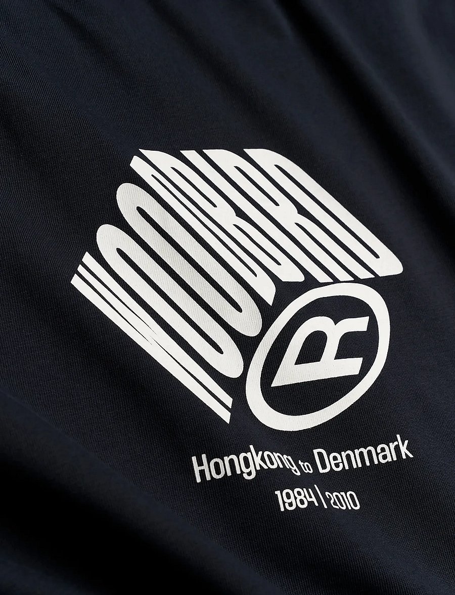 Woodbird - WBBaine Cube Tee - lühikeste varrukatega t-särgid - dark navy - 5
