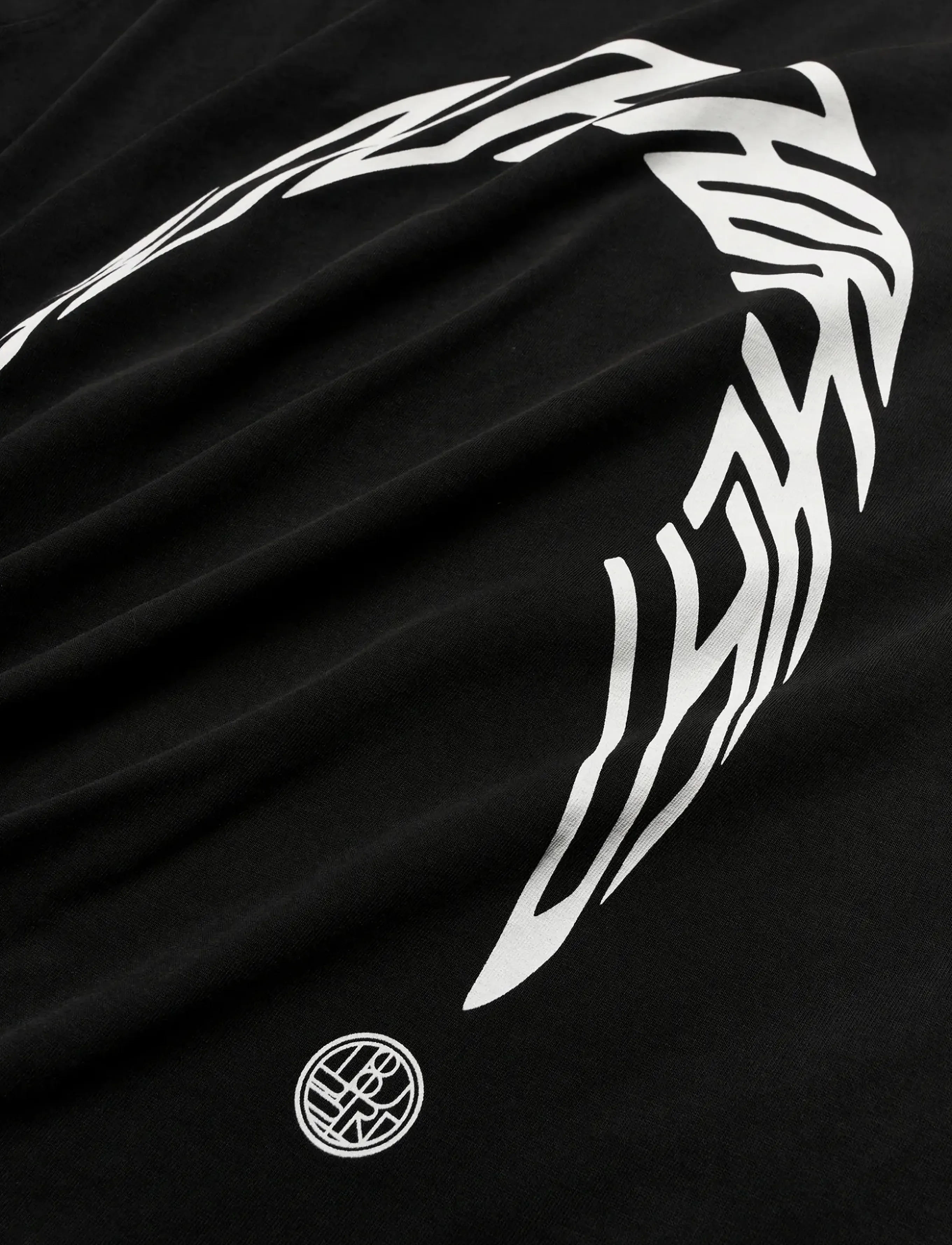 Woodbird - WBBaine Warp Acid Tee - lühikeste varrukatega t-särgid - washed black - 5