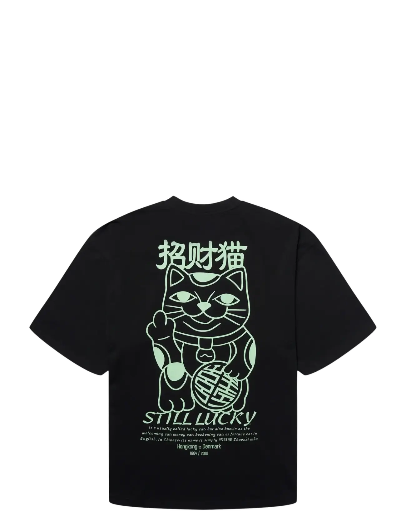 Woodbird - WBBeam Lucky Tee - kortärmade t-shirts - black - 2
