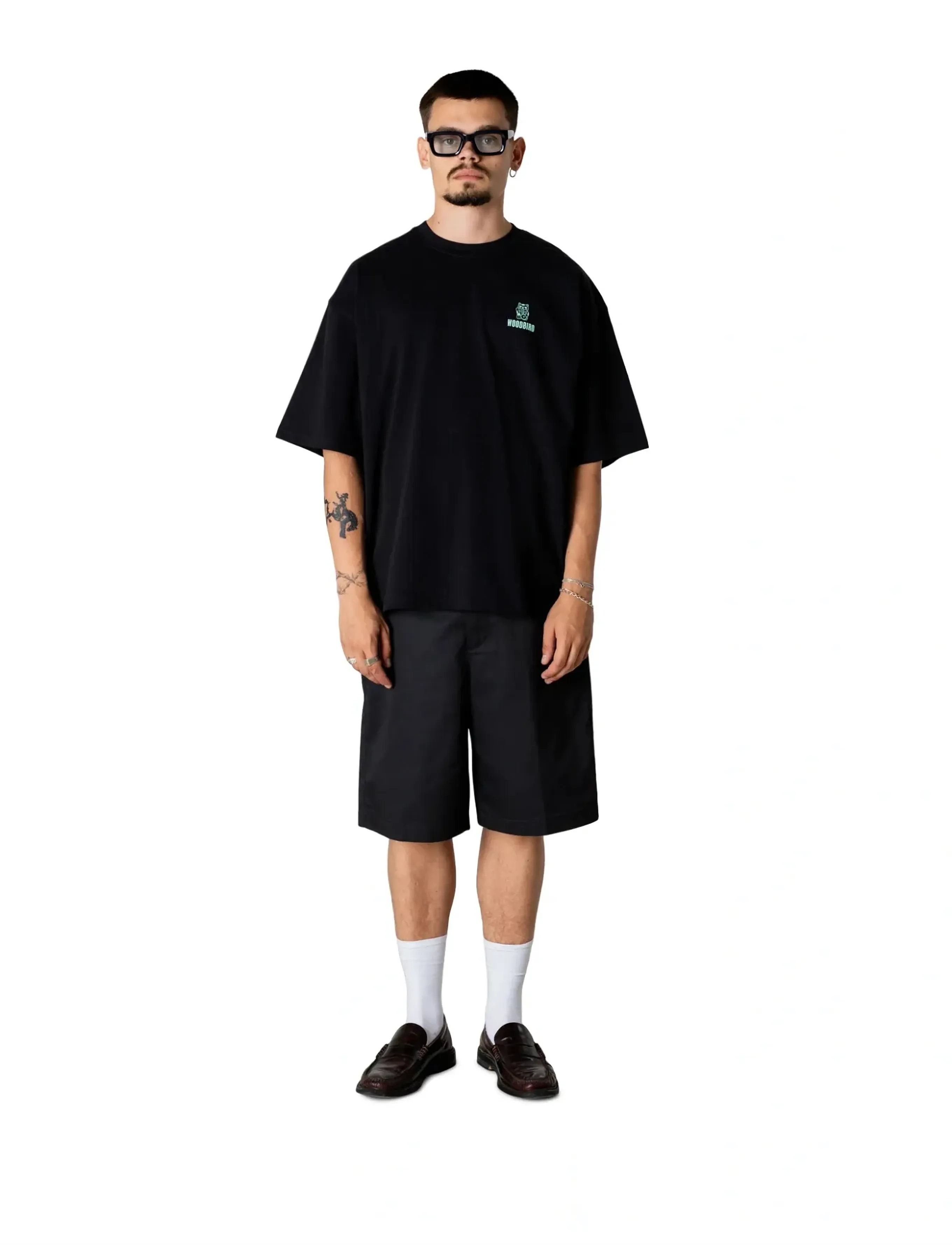 Woodbird WBBeam Lucky Tee - New arrivals - BLACK / black