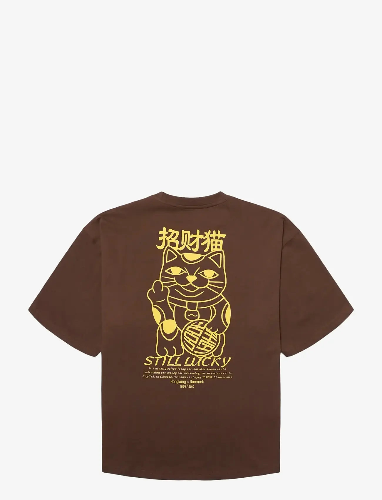 Woodbird - WBBeam Lucky Tee - kurzärmelig - dark brown - 1