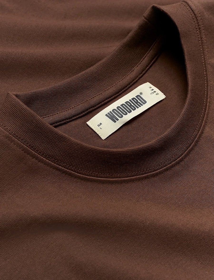 Woodbird - WBBeam Lucky Tee - kurzärmelig - dark brown - 2