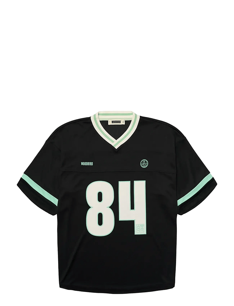 Woodbird - WBBeam Sports Tee - t-shirts - black - 1