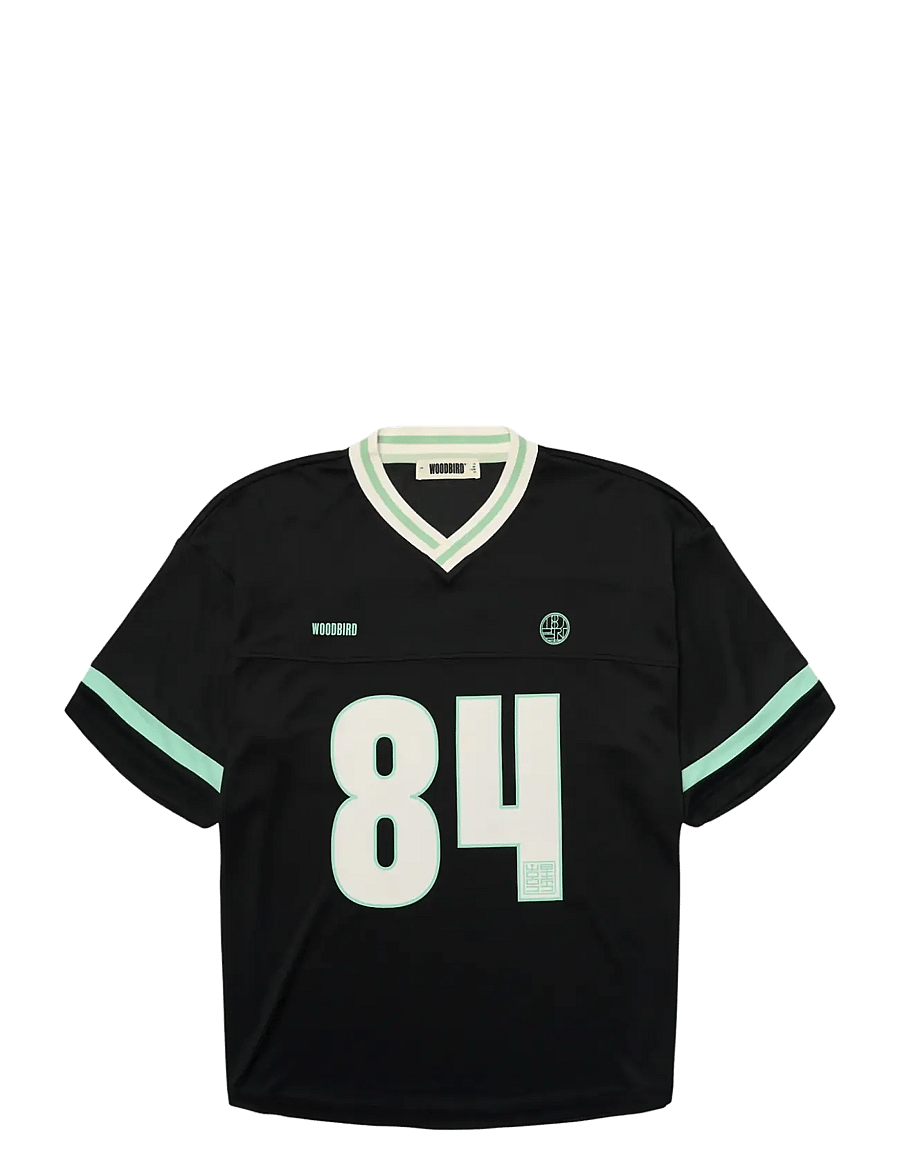 Woodbird - WBBeam Sports Tee - oberteile & t-shirts - black - 1