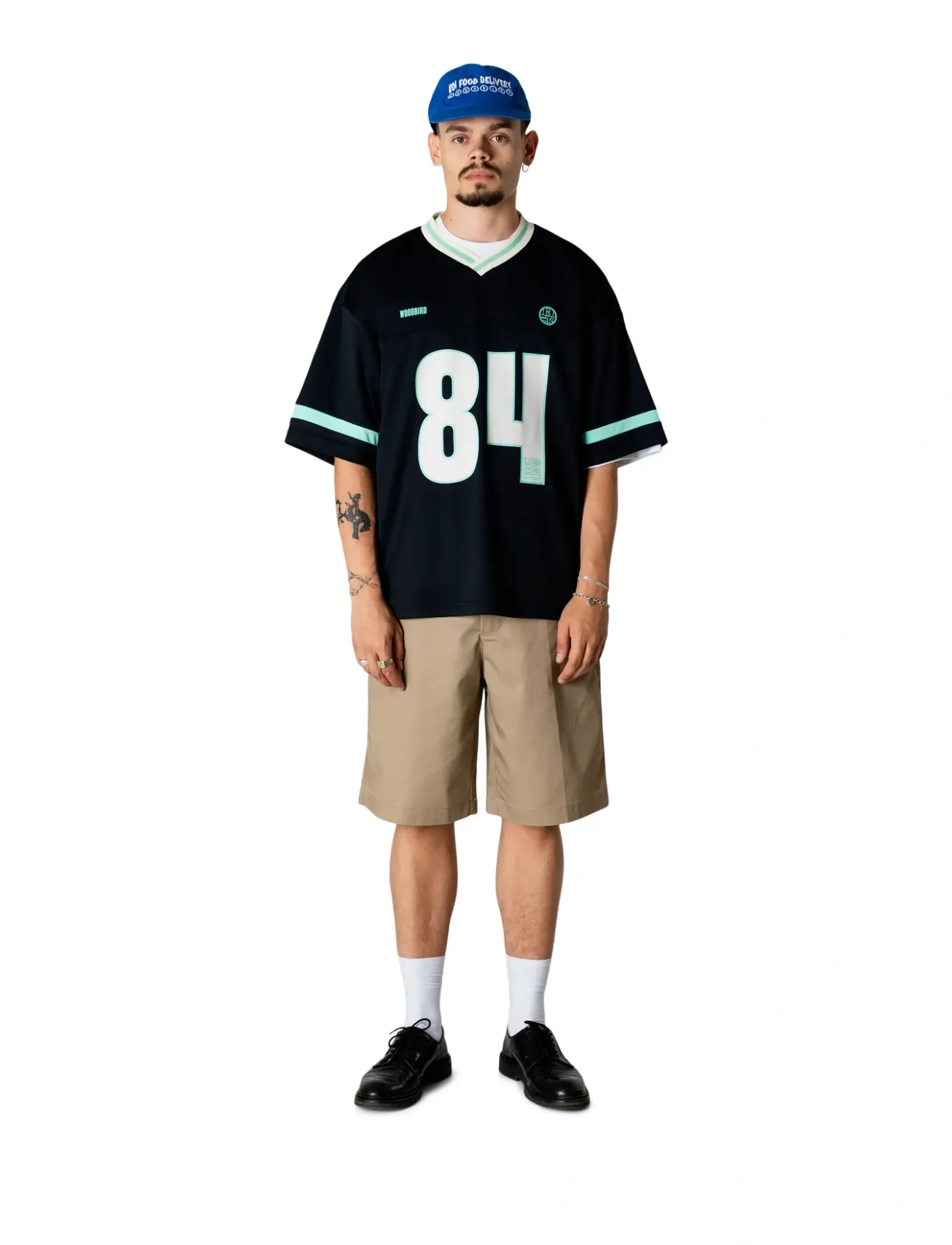 Woodbird Wbbeam Sports Tee, Mænd, Sports T-shirt, Sort, Str: M