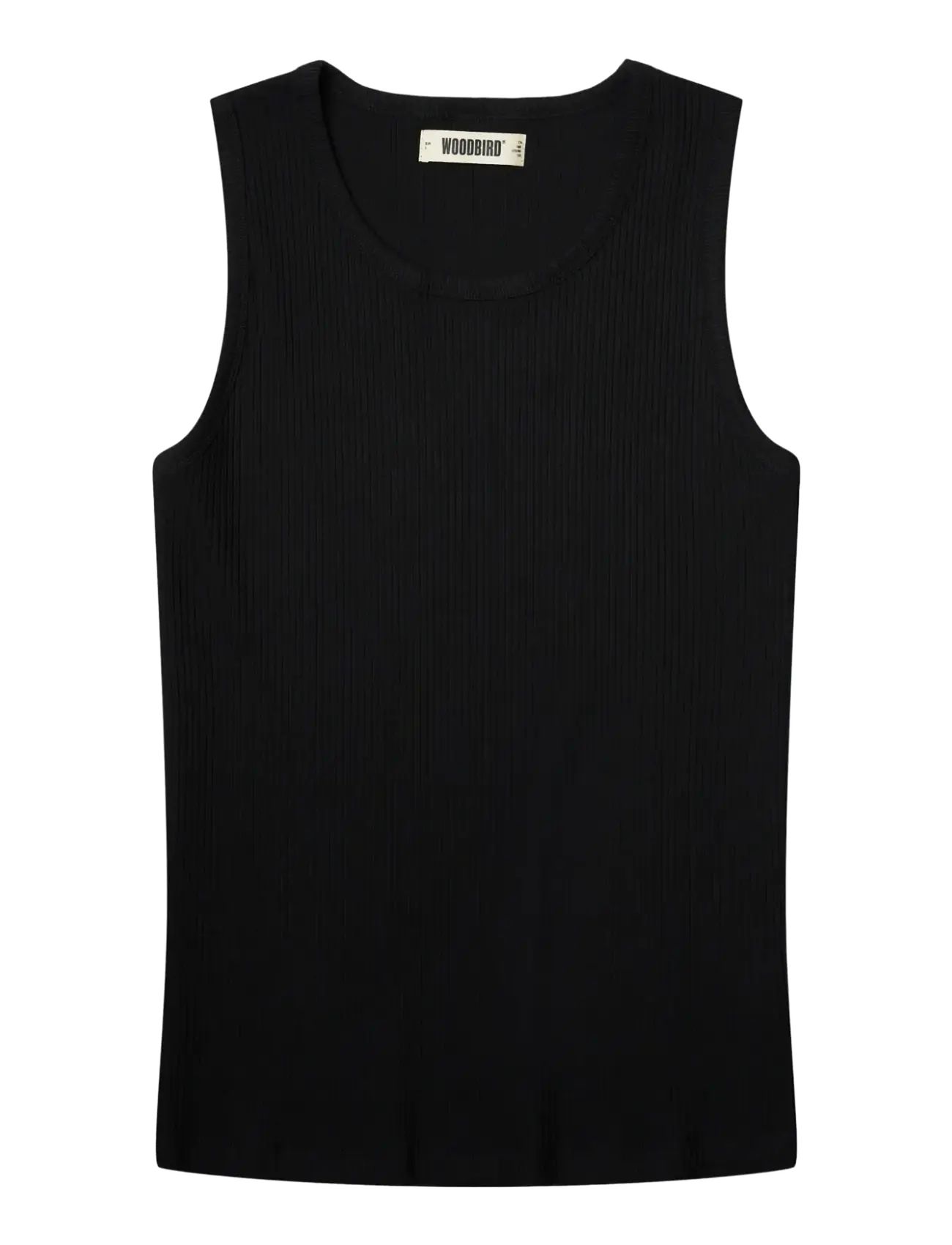 Woodbird Wblee Tank Top, L, T-shirts, Schwarz - Sleeveless, Männerswear