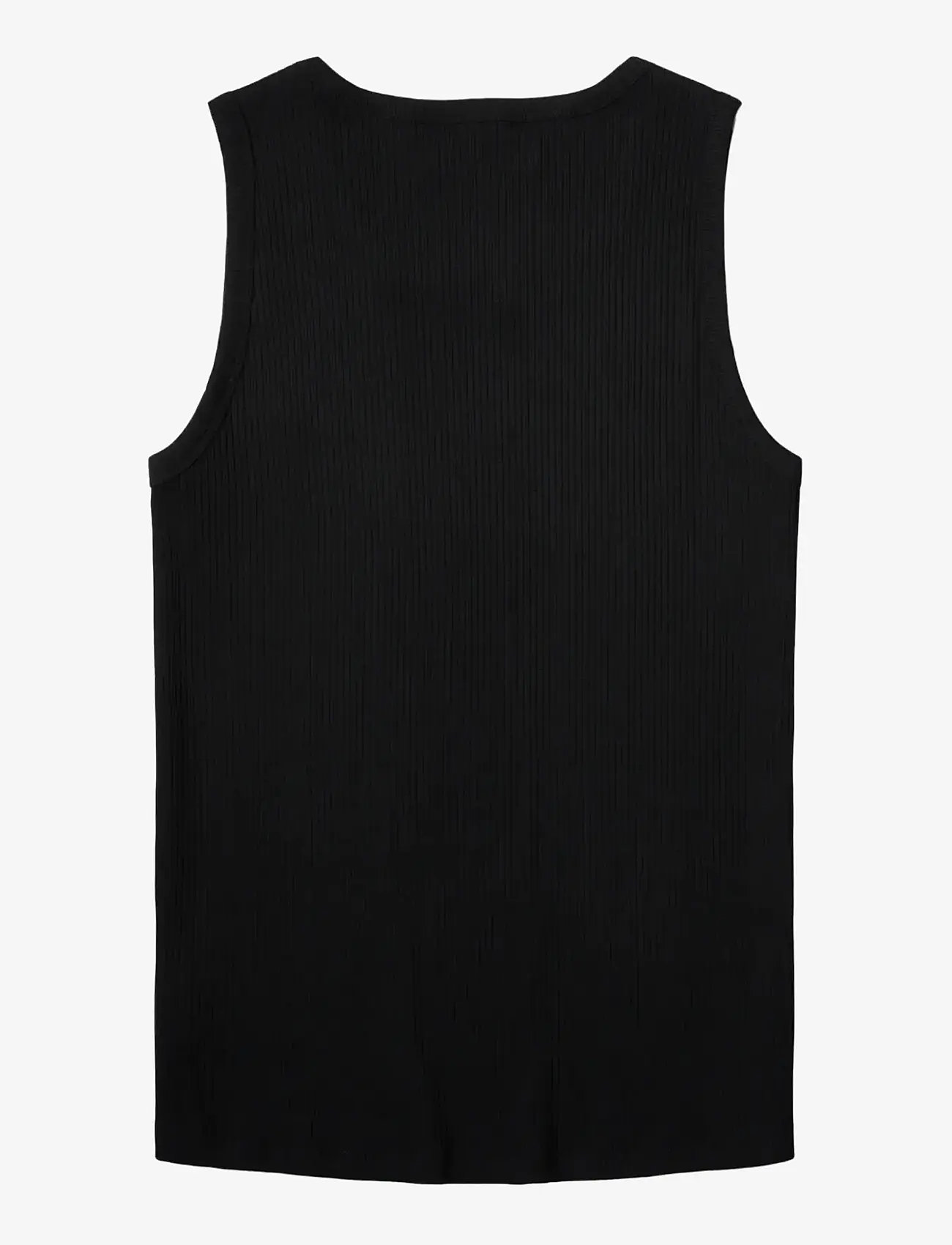 Woodbird - WBLee Tank Top - varrukateta särgid - black - 1