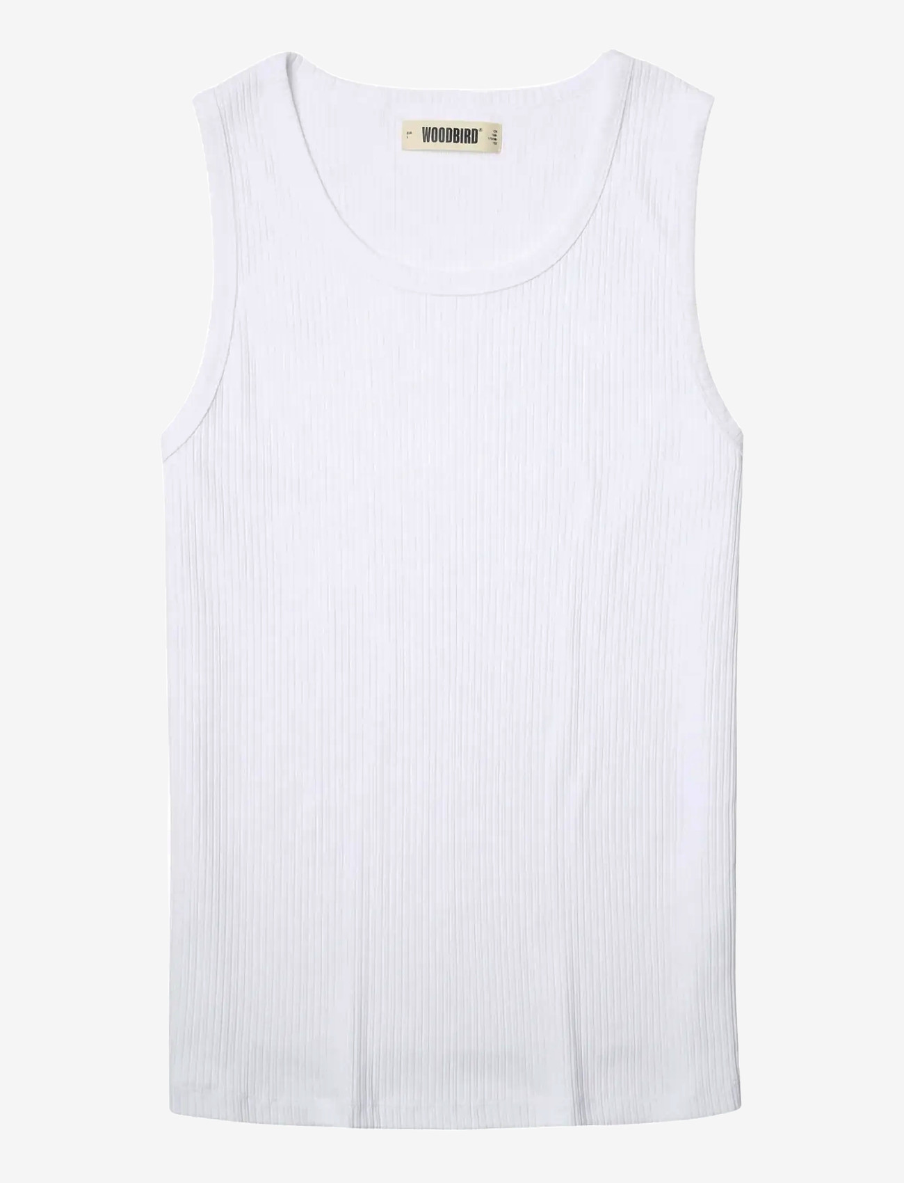 Woodbird - WBLee Tank Top - varrukateta särgid - white - 1