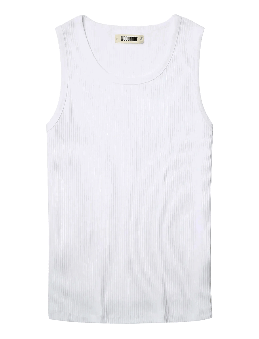 Woodbird - WBLee Tank Top - tank tops - white - 1