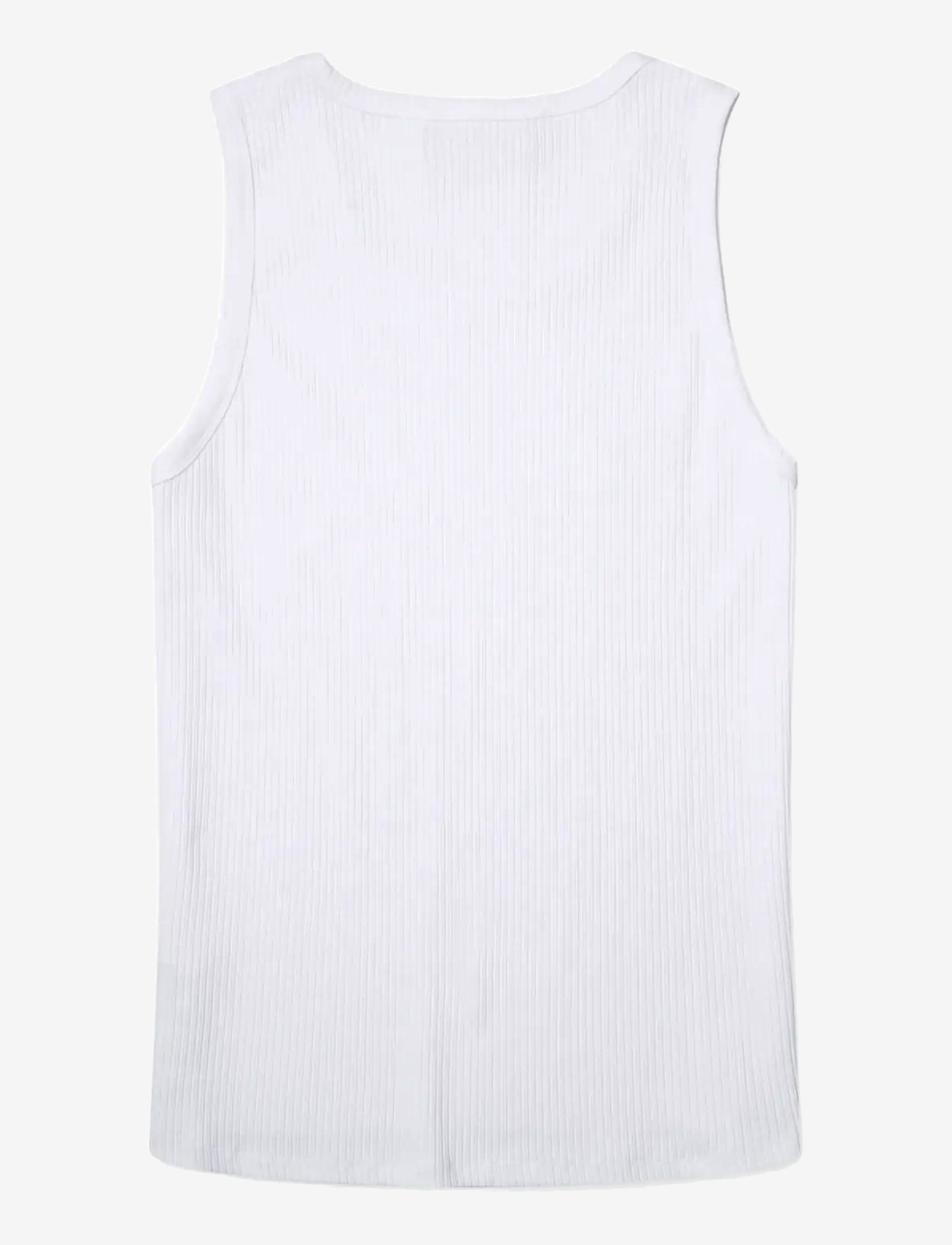 Woodbird - WBLee Tank Top - varrukateta särgid - white - 2