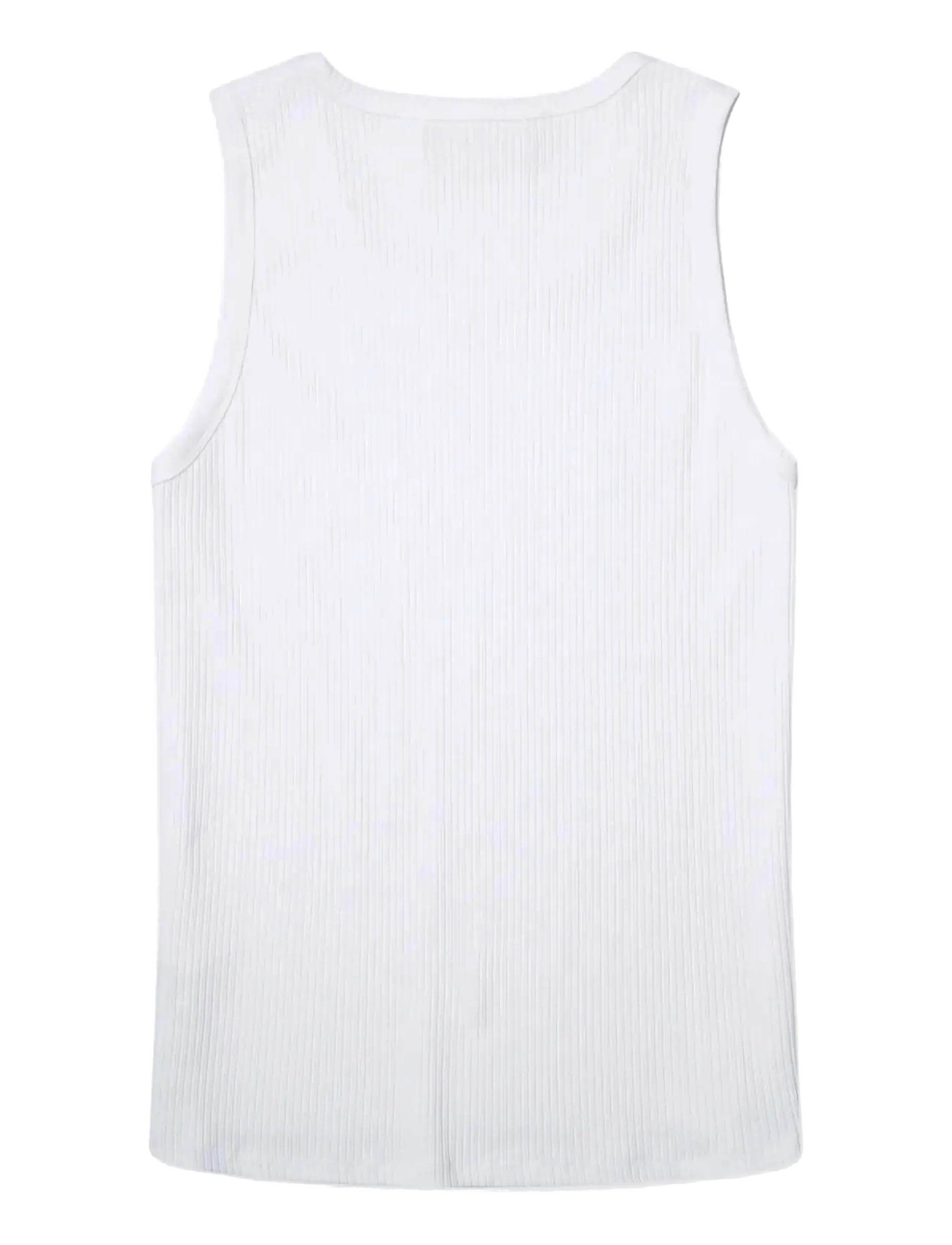 Woodbird - WBLee Tank Top - sleeveless shirts - white - 2