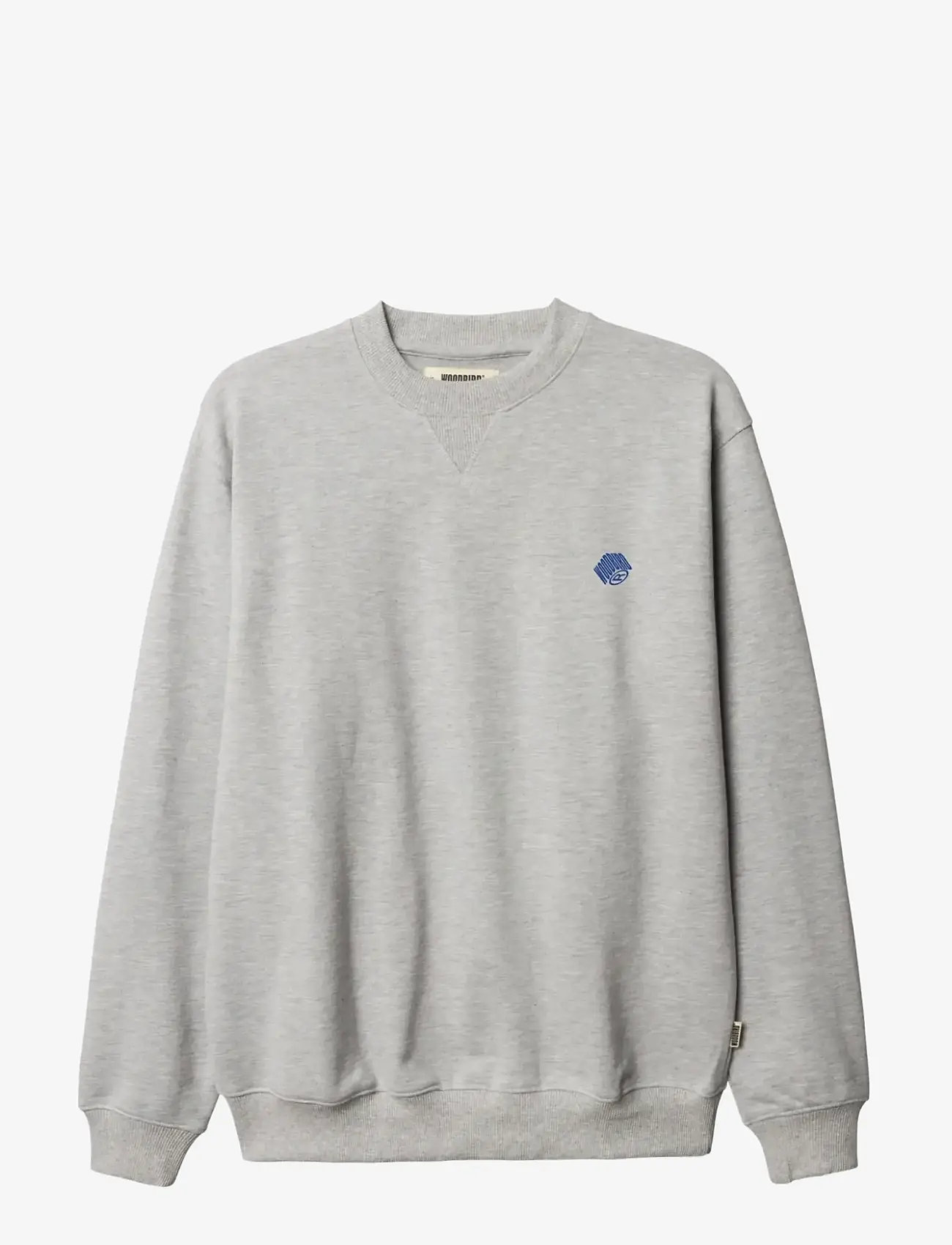 Woodbird - WBCane Octo Crew - rundhals - grey melange - 1