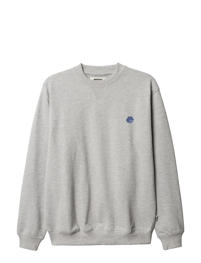 Woodbird - WBCane Octo Crew - rundhals - grey melange - 1