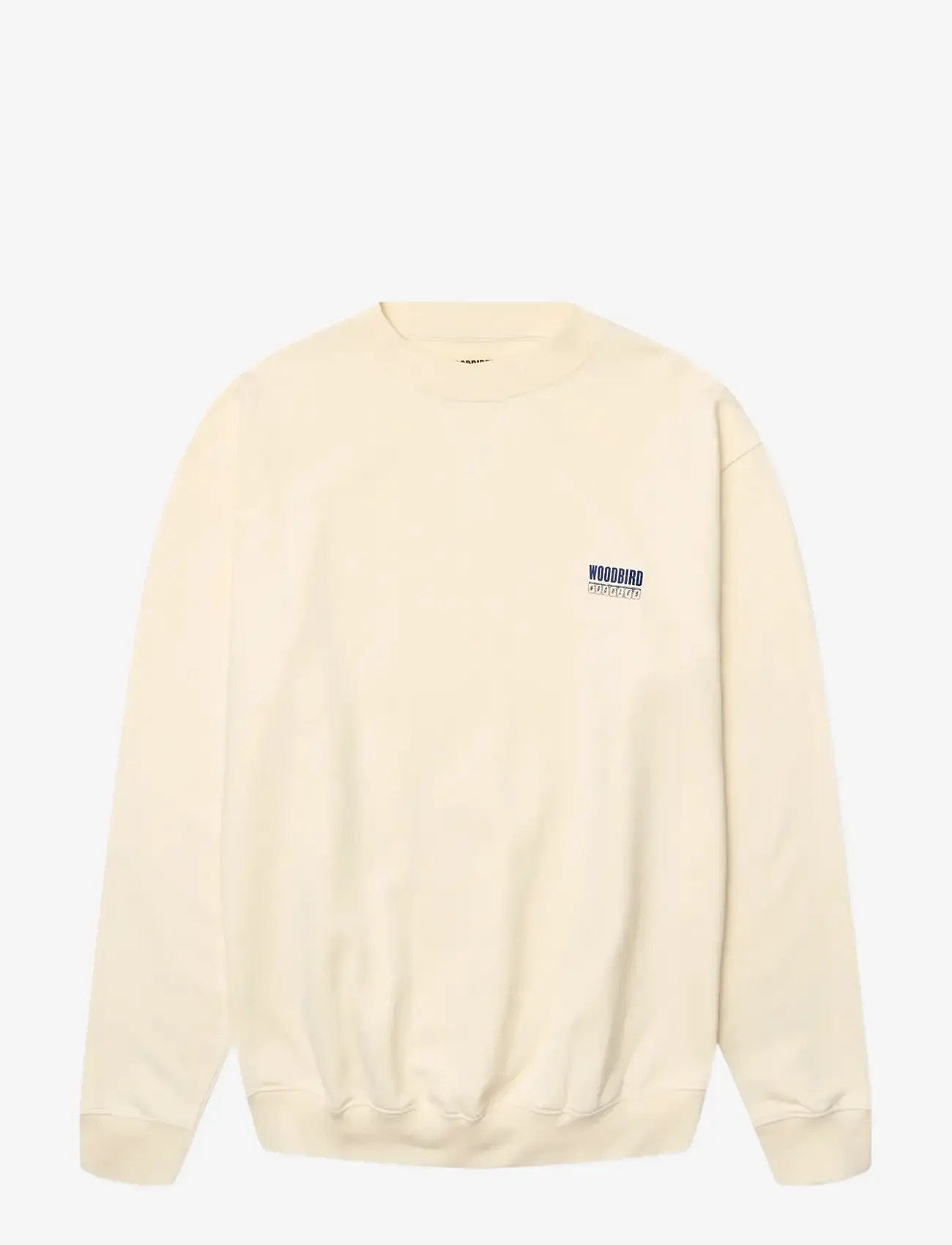 Woodbird - WBCane Cart Crew - rund hals - off white - 1
