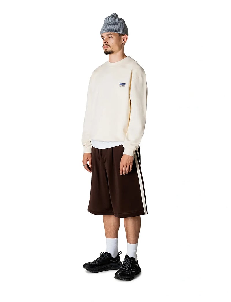 Woodbird - WBCane Cart Crew - rund hals - off white - 3