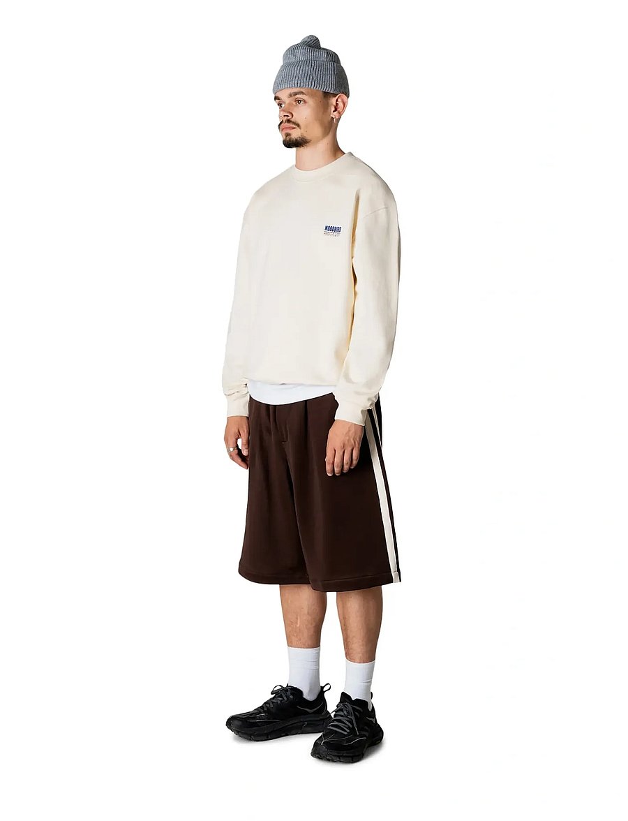Woodbird - WBCane Cart Crew - Ümmarguse kaelusega kudumid - off white - 3