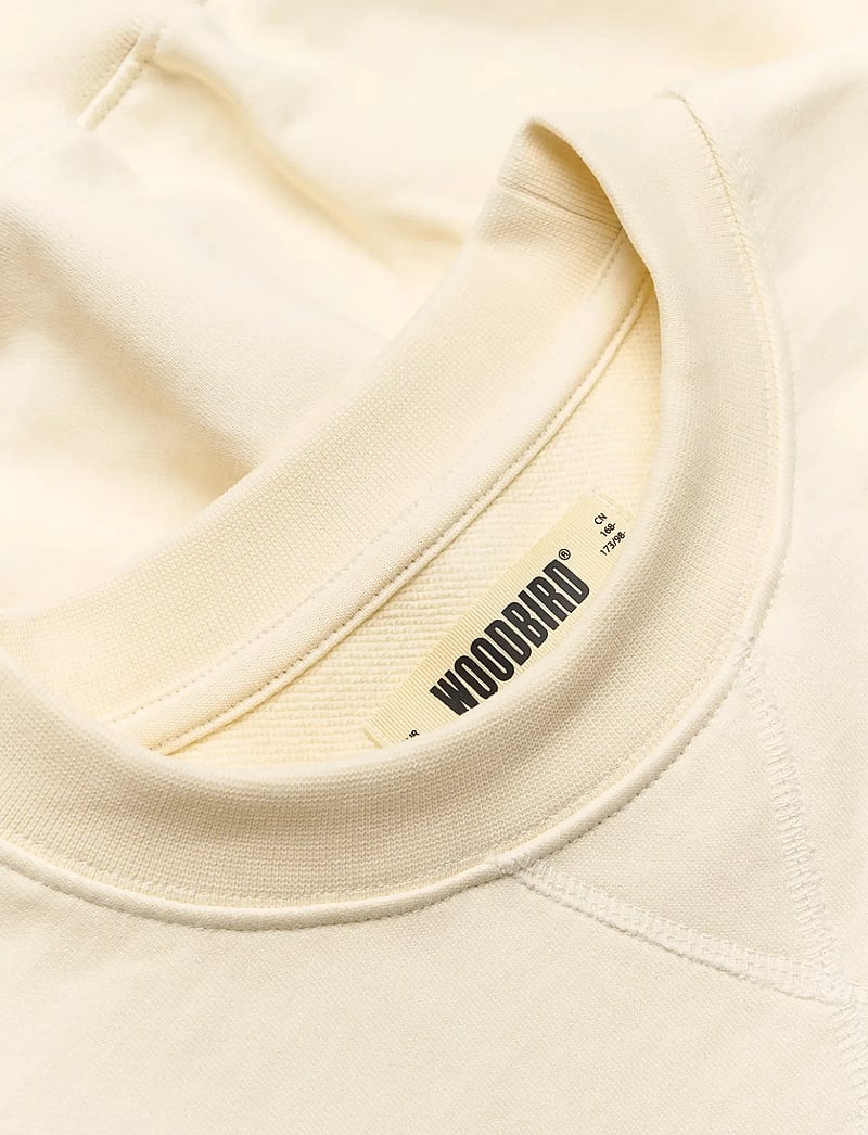 Woodbird - WBCane Cart Crew - rund hals - off white - 5