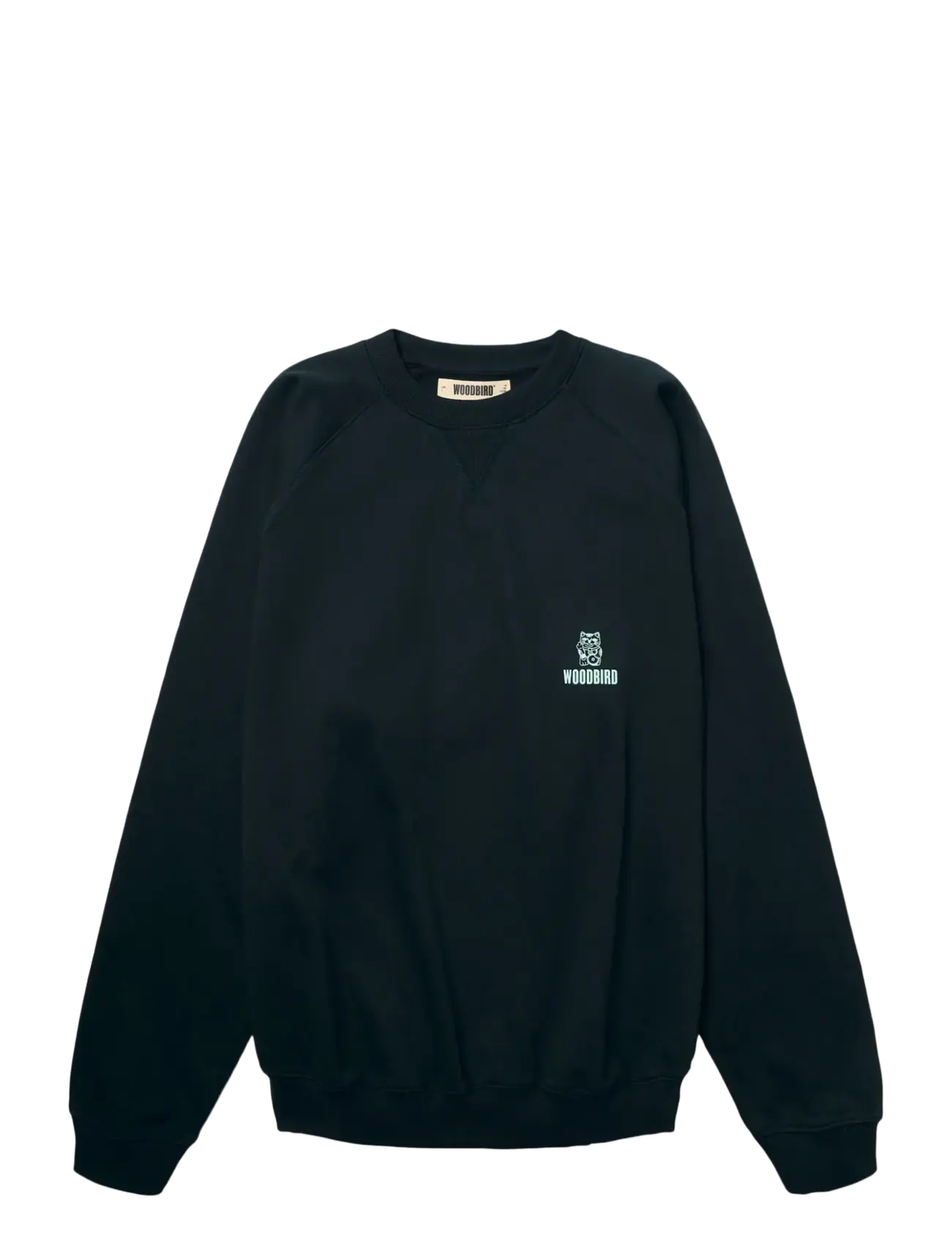 Woodbird - WBZhang Lucky Crew - rundhals - dark navy - 1