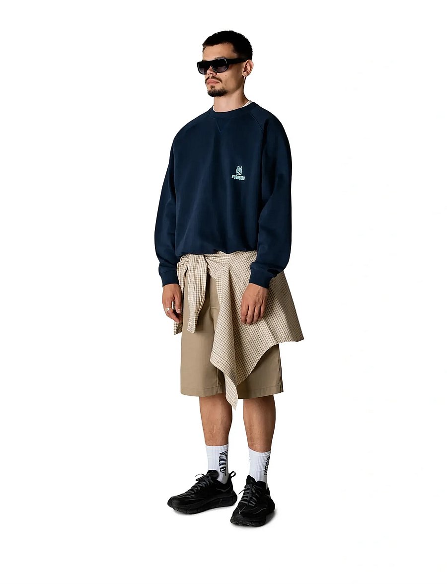 Woodbird - WBZhang Lucky Crew - rundhals - dark navy - 3