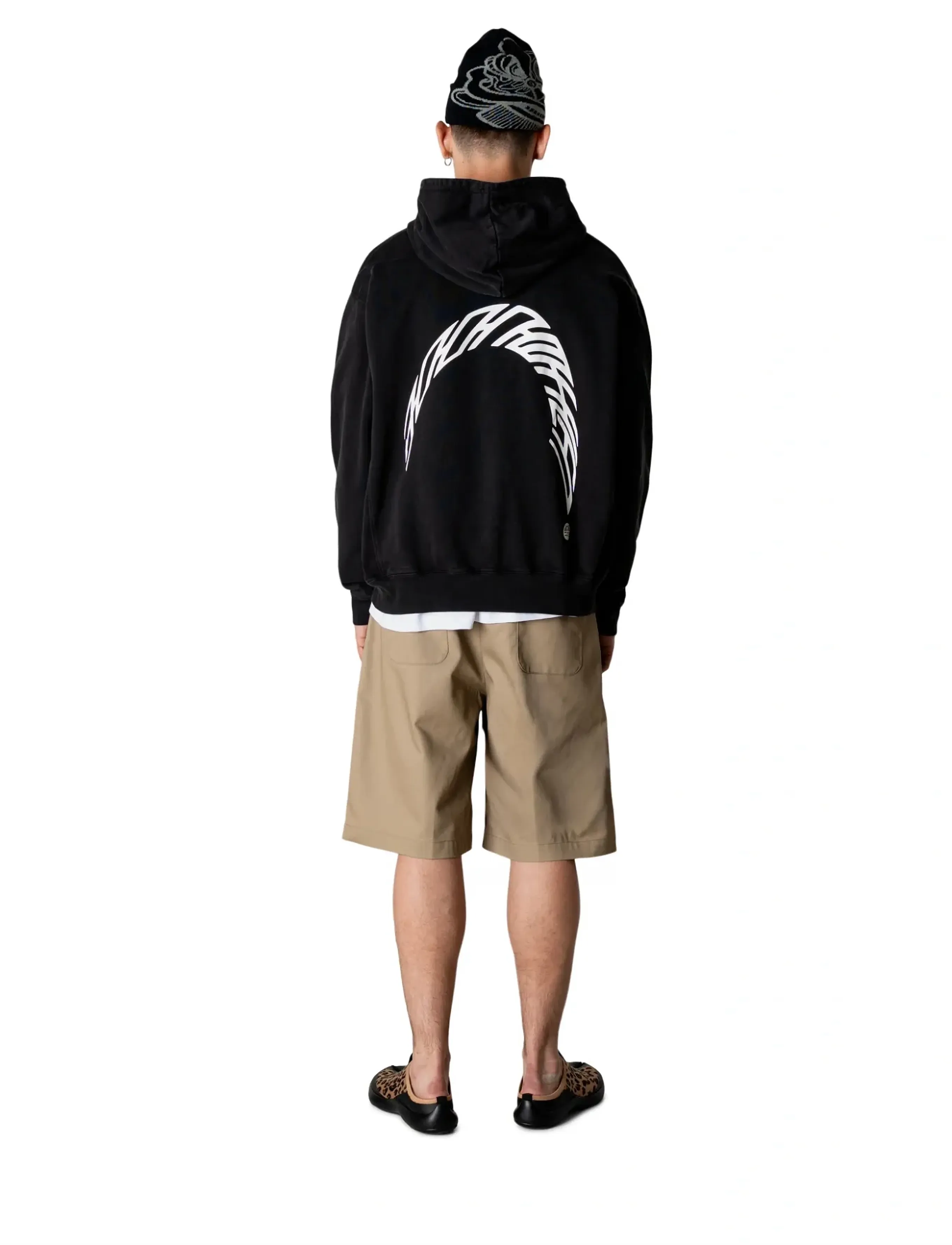 Woodbird - WBPacs Warp Acid Zip Hoodie - kapuzenpullover - washed black - 4