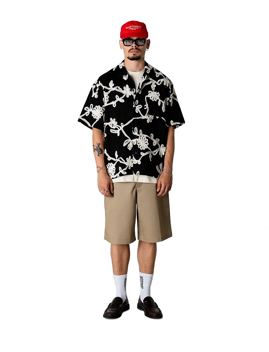 Woodbird - WBWang Bind Shirt - overhemden met patroon - black - 0