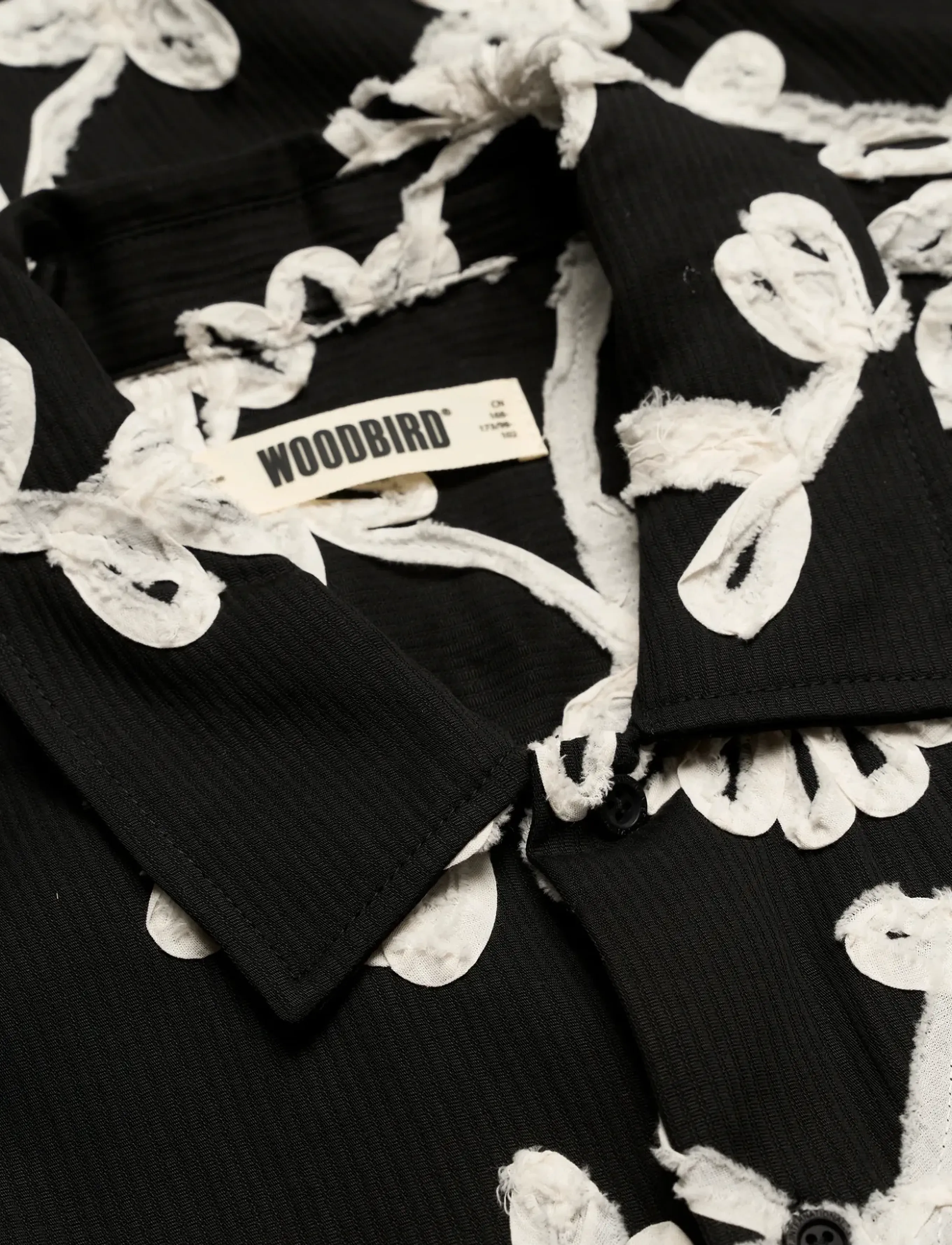 Woodbird - WBWang Bind Shirt - overhemden met patroon - black - 5
