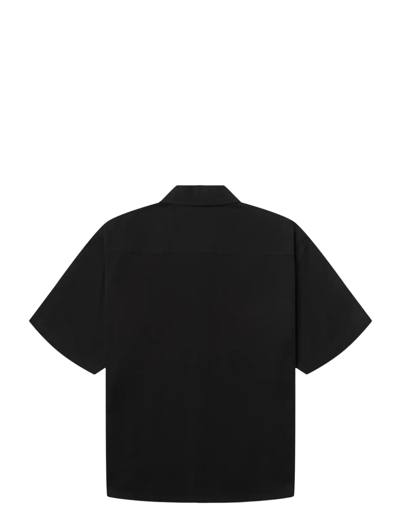 Woodbird - WBWang Carp Shirt - short-sleeved shirts - black - 2