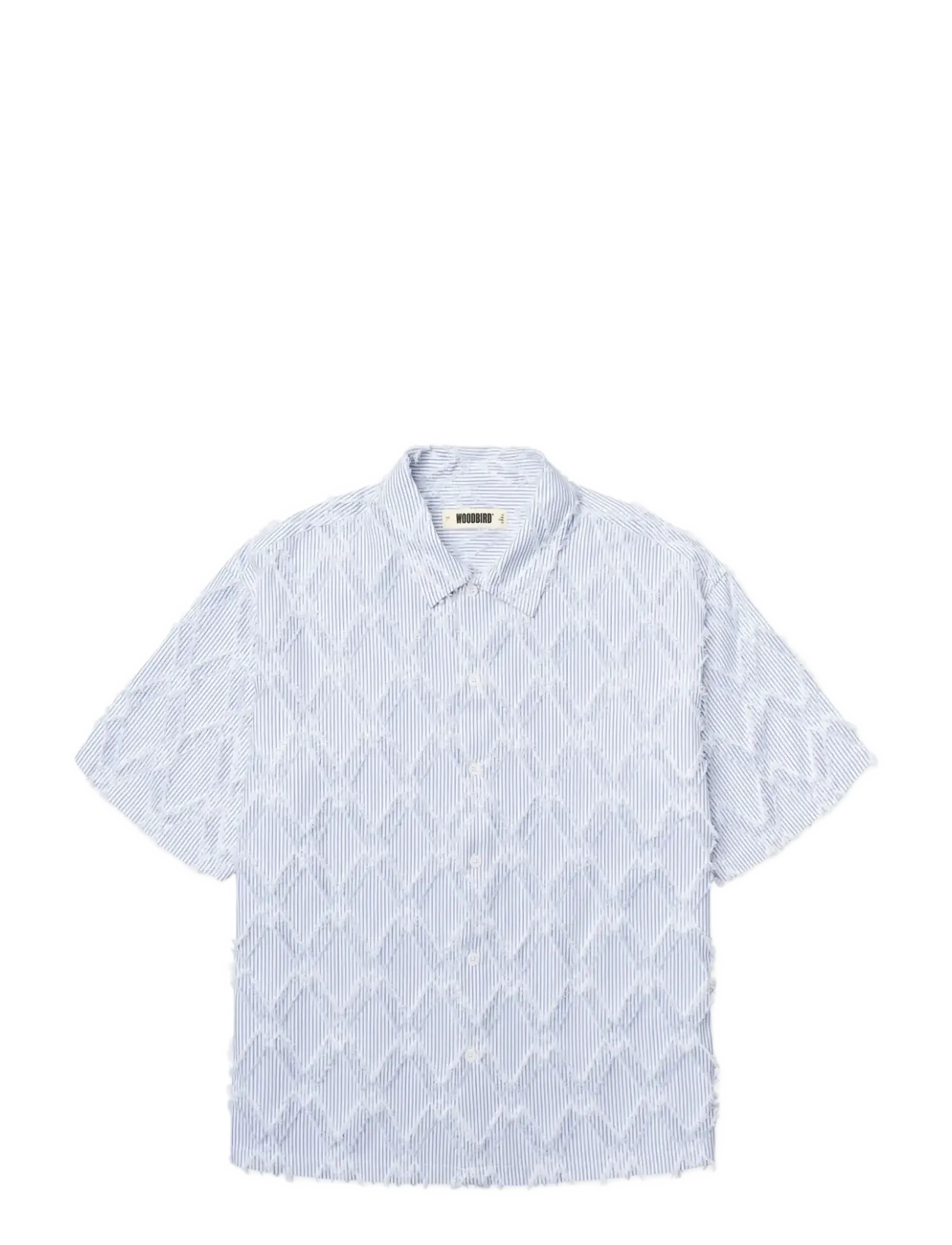 WOODBIRD Wbwang Fil Coupe Shirt Blau - XL - Herren