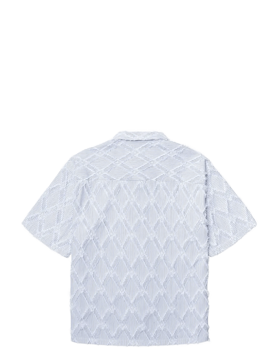 Woodbird - WBWang Fil Coupe Shirt - gestreifte hemden - blue stripe - 2