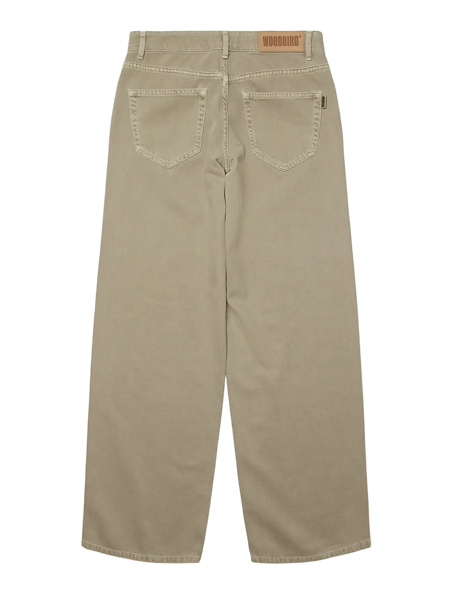 Woodbird - WBAya Base Jeans - barrel-teksad - sand - 2