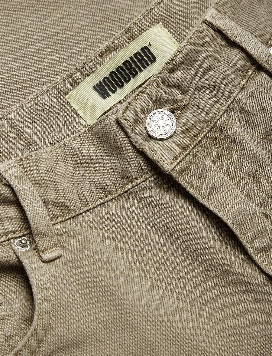 Woodbird - WBAya Base Jeans - barrel-teksad - sand - 5