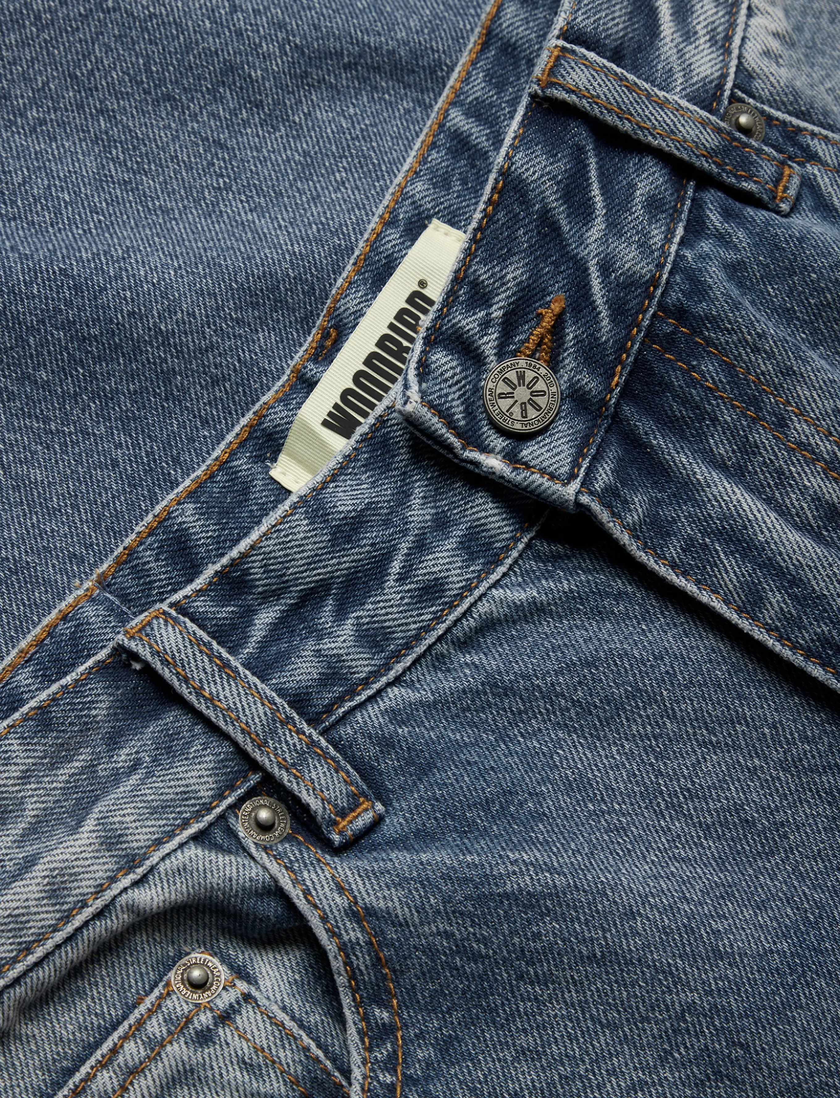 Woodbird - WBVega Light B Jeans - blue vintage - 5