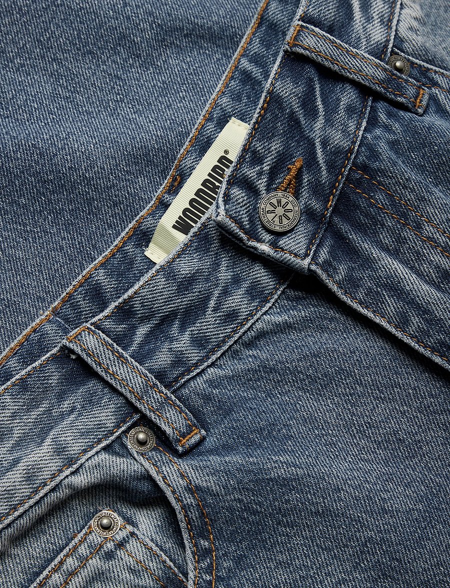 Woodbird - WBVega Light B Jeans - barrel-teksad - blue vintage - 5