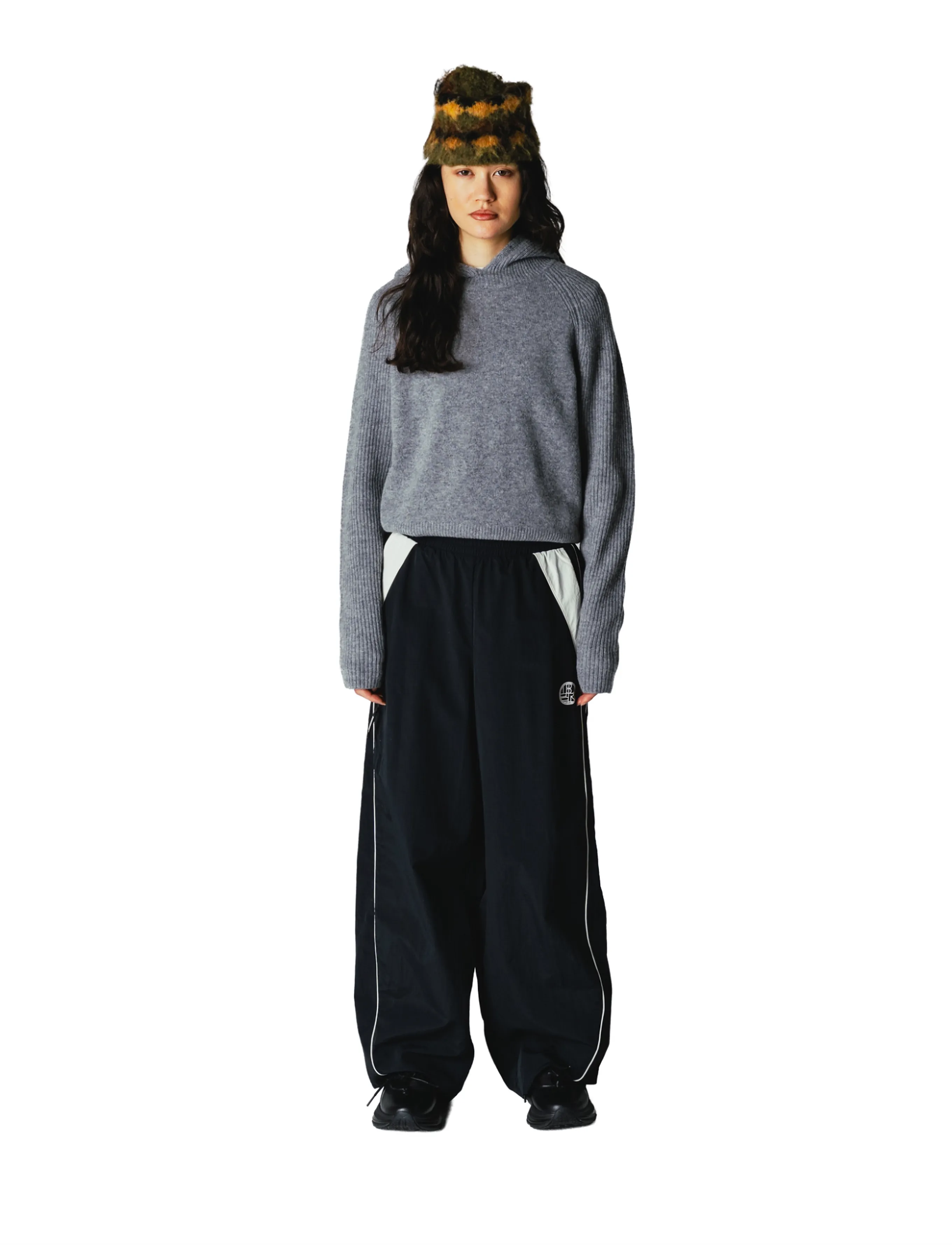 Woodbird WBPoke Sport Pants - Jogginghosen - BLACK-OFF WHITE / black