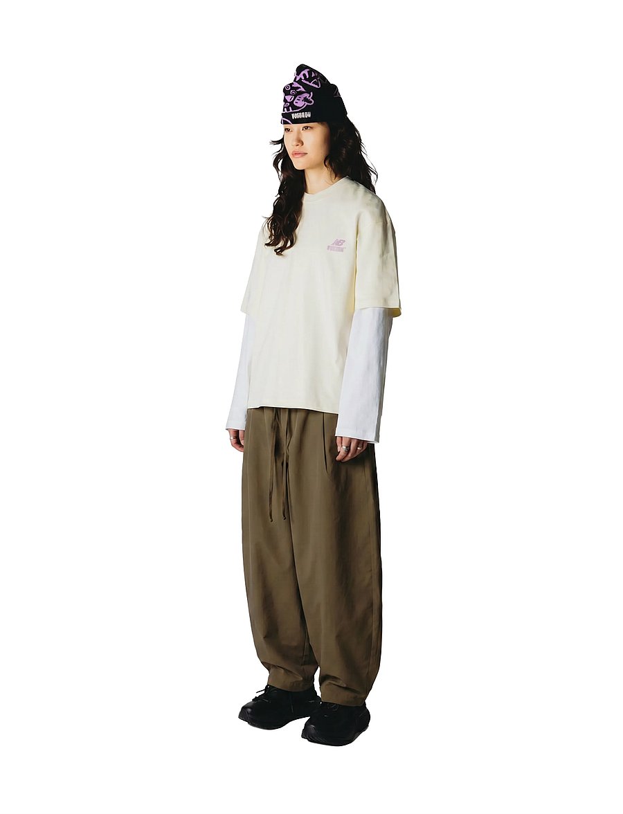Woodbird - WBGaia Pants - barrel-bukser - brown - 3