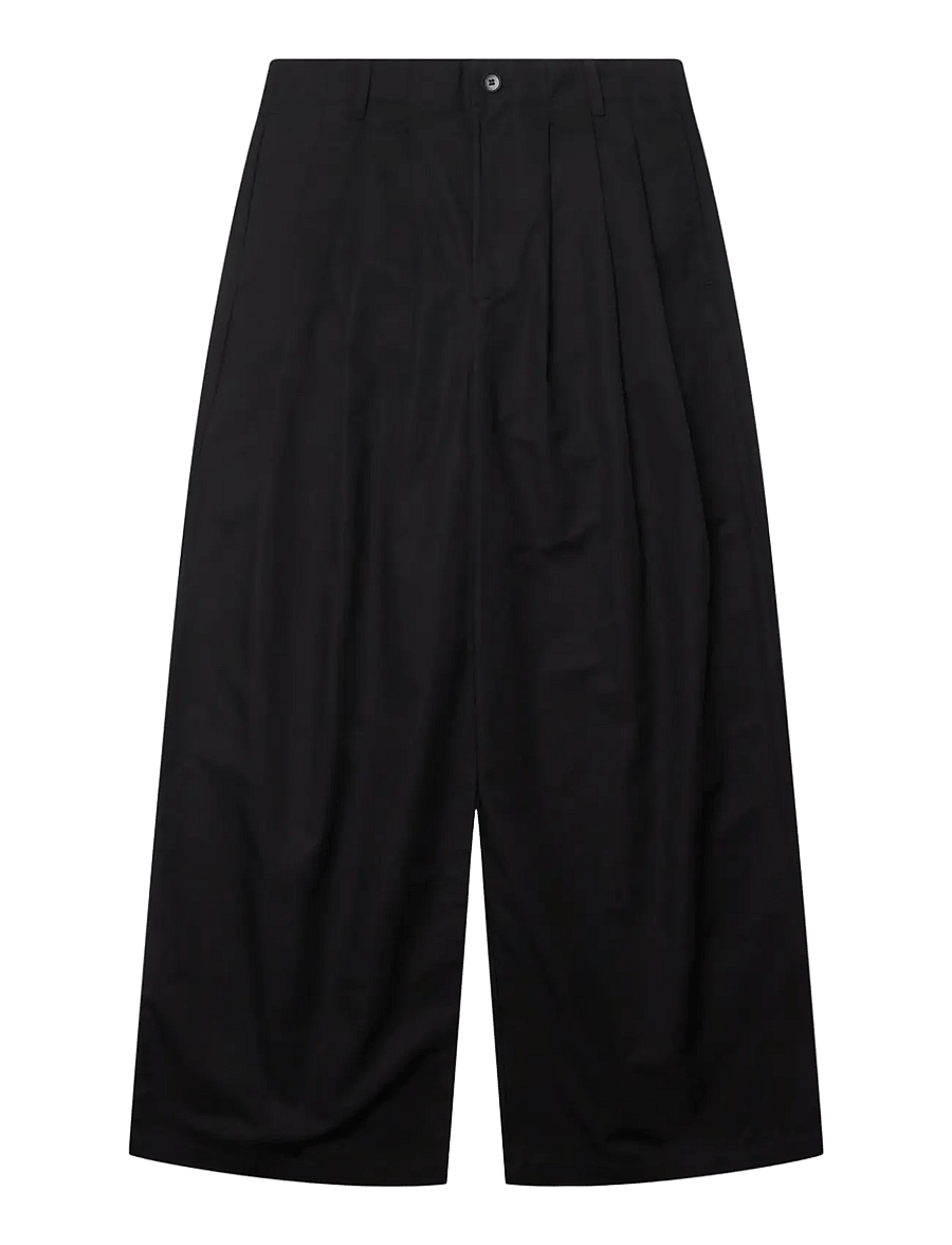 Woodbird - WBMari Pants - laia säärega püksid - black - 1