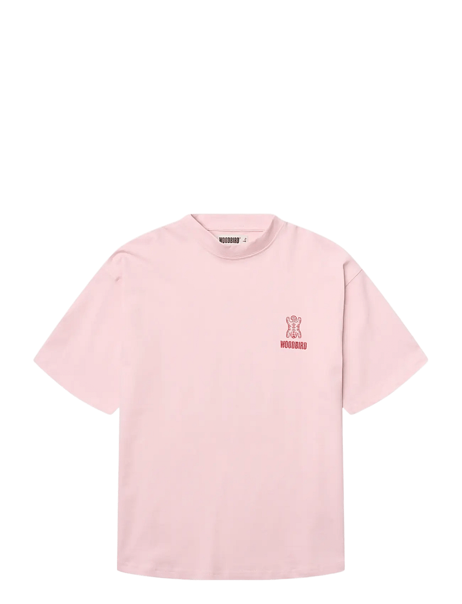 Woodbird - WBBalo Tiger Tee - t-shirts - violet - 1