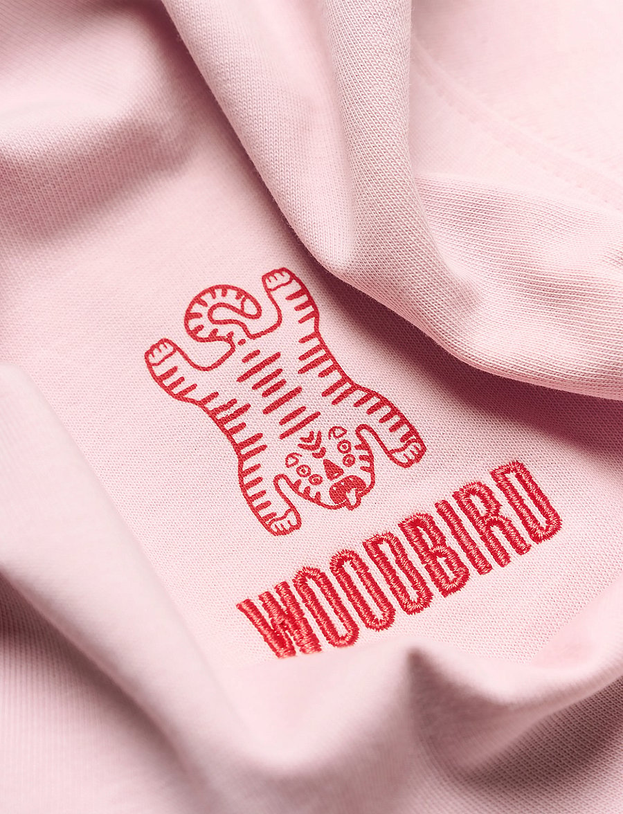 Woodbird - WBBalo Tiger Tee - t-shirts - violet - 5