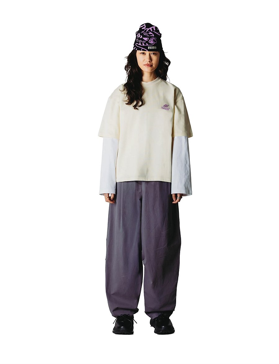 Woodbird - WBJuno Action Tee - t-shirts - off white - 0