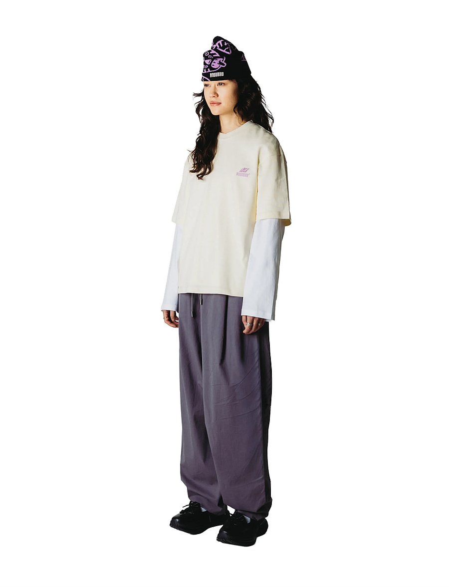Woodbird - WBJuno Action Tee - t-shirts - off white - 3