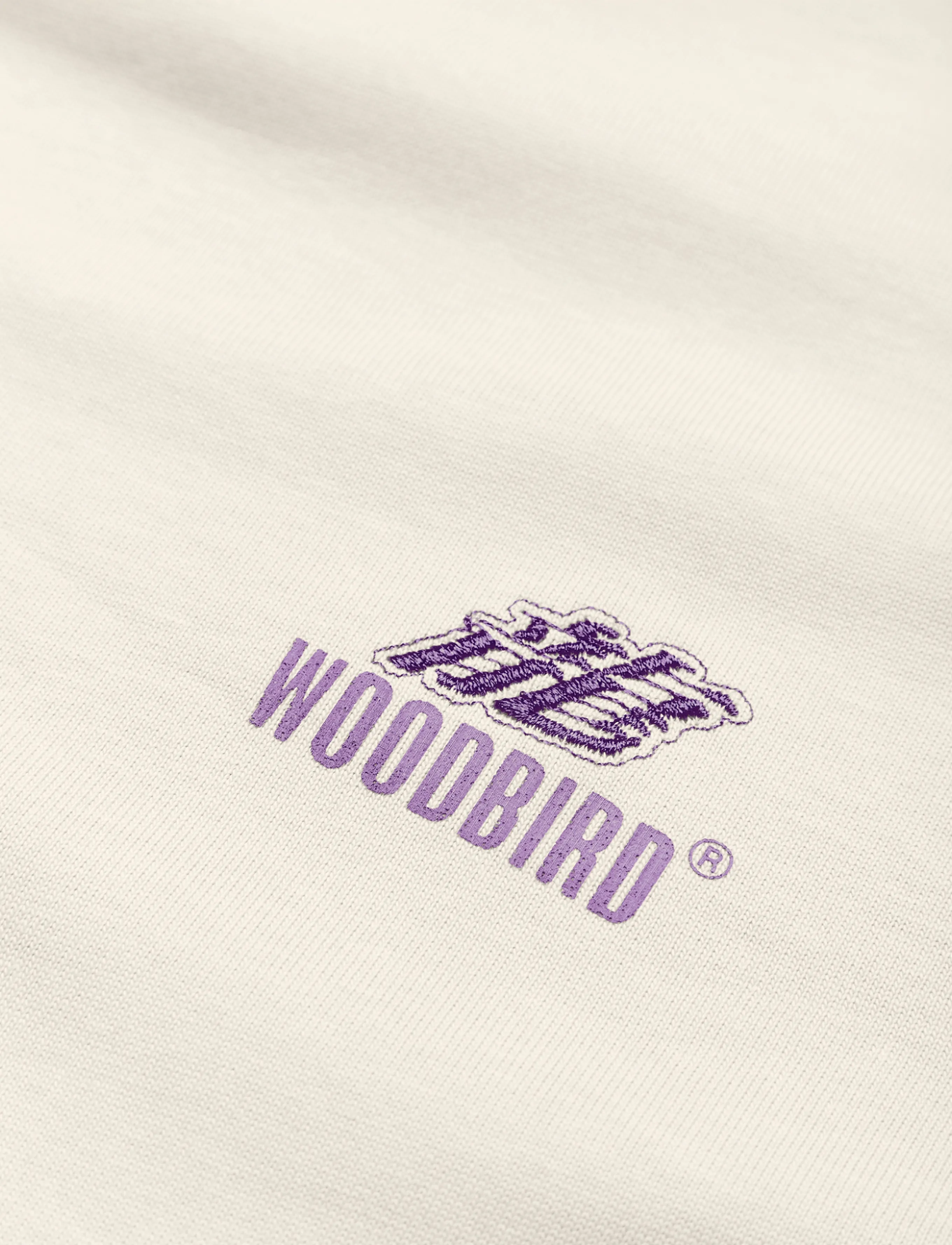 Woodbird - WBJuno Action Tee - t-shirts - off white - 5