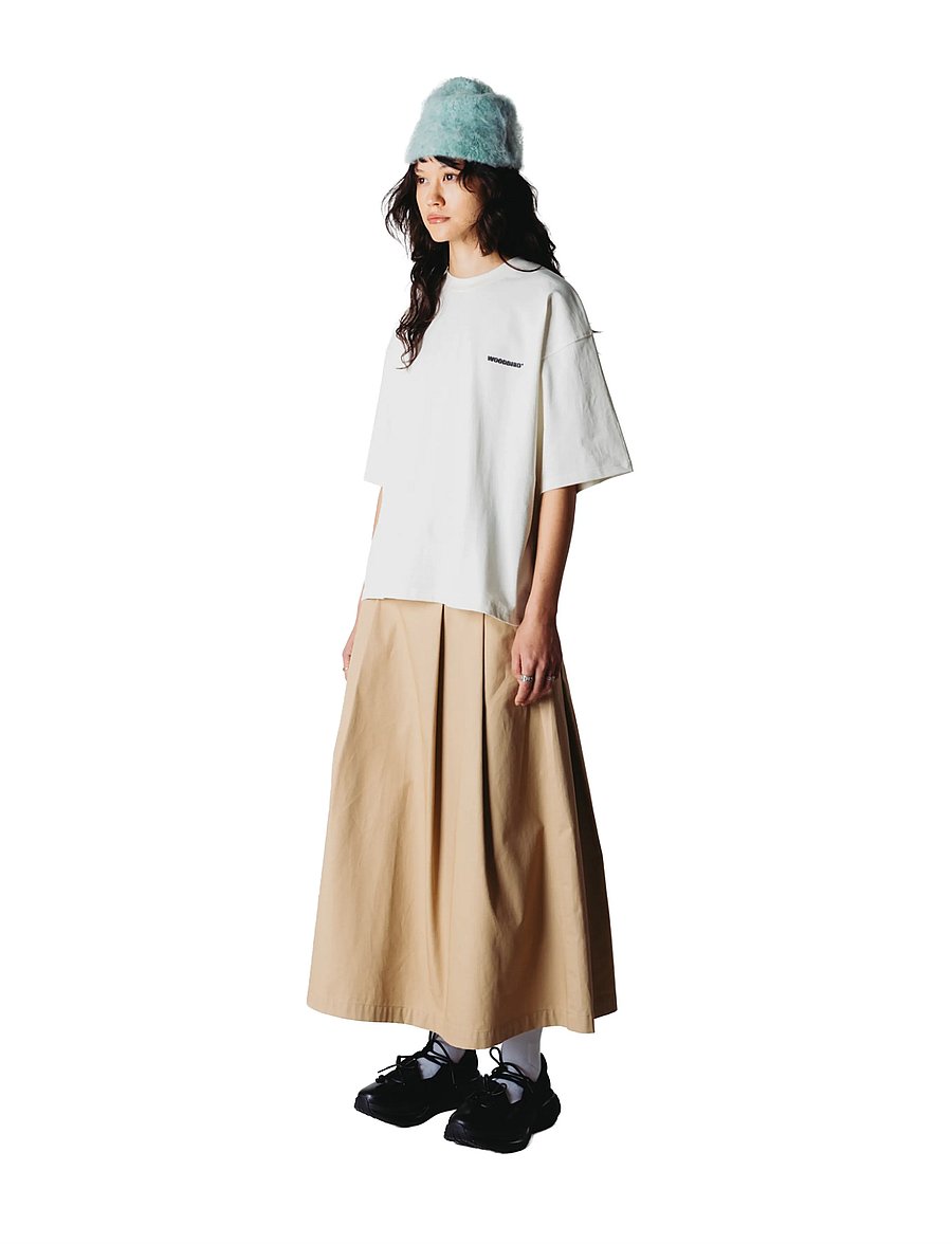 Woodbird - WBJuno Tram Tee - t-shirts - off white - 3