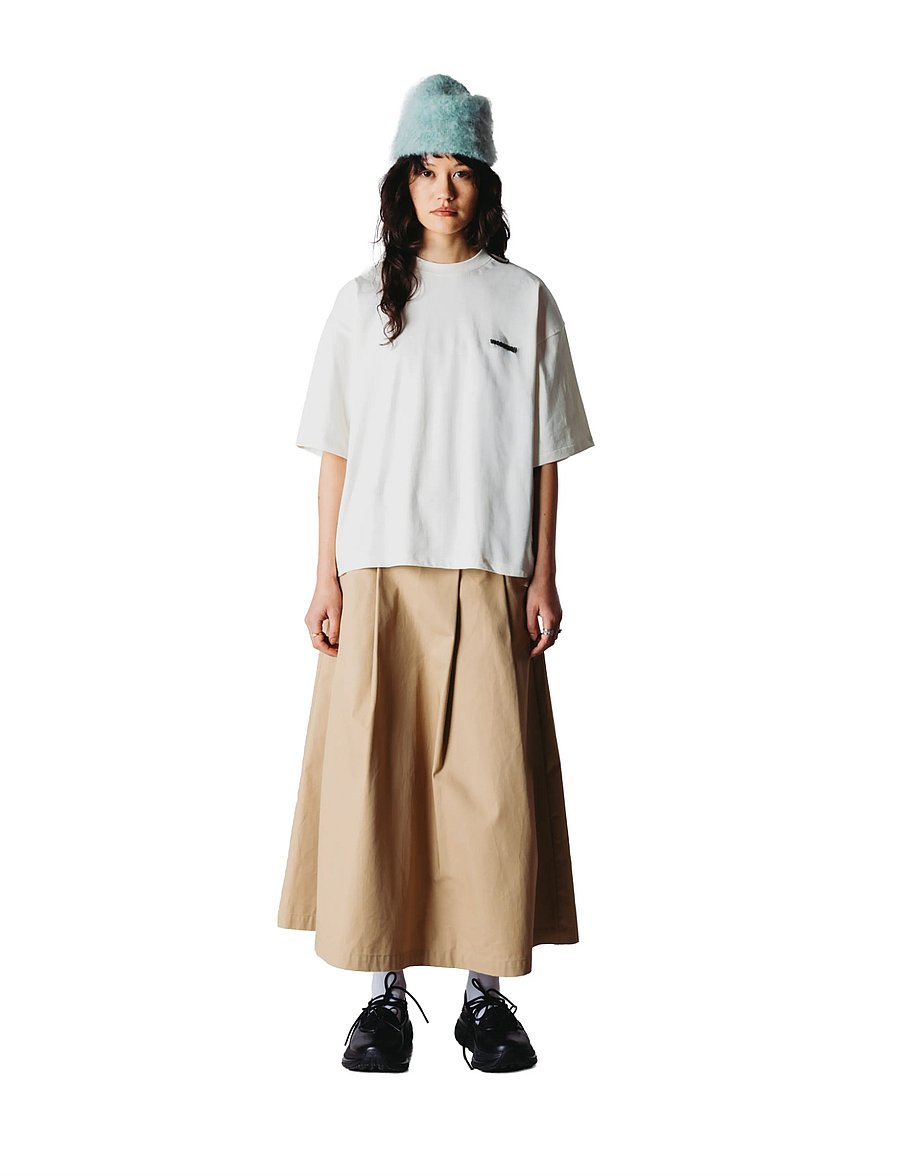 Woodbird - WBJuno Tram Tee - t-shirts - off white - 4